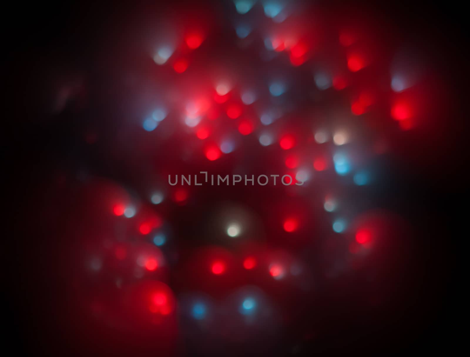 Abstract Festive Lights Background. Christmas and New Year Bokeh blinking background