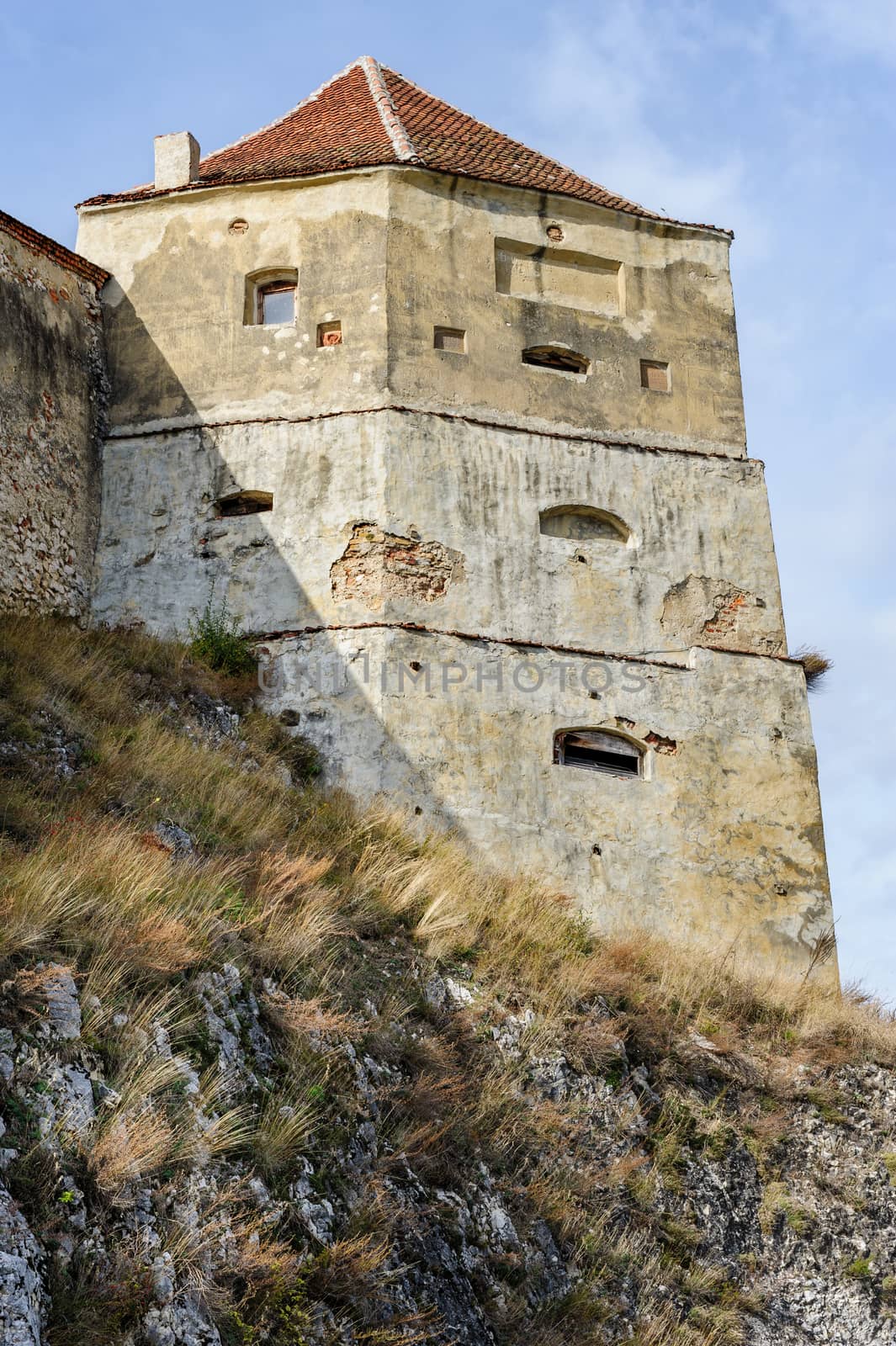 Medieval saxon fortress in Rasnov, Transylvania, Brasov, Romania