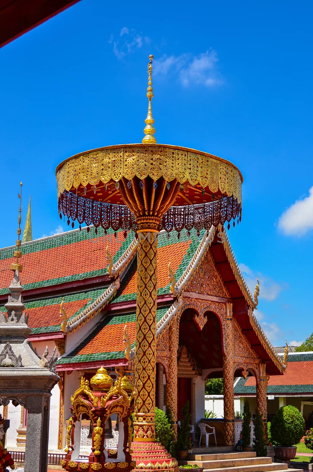 Wat Phra That Hariphunchai , Lamphun Province, Thailand