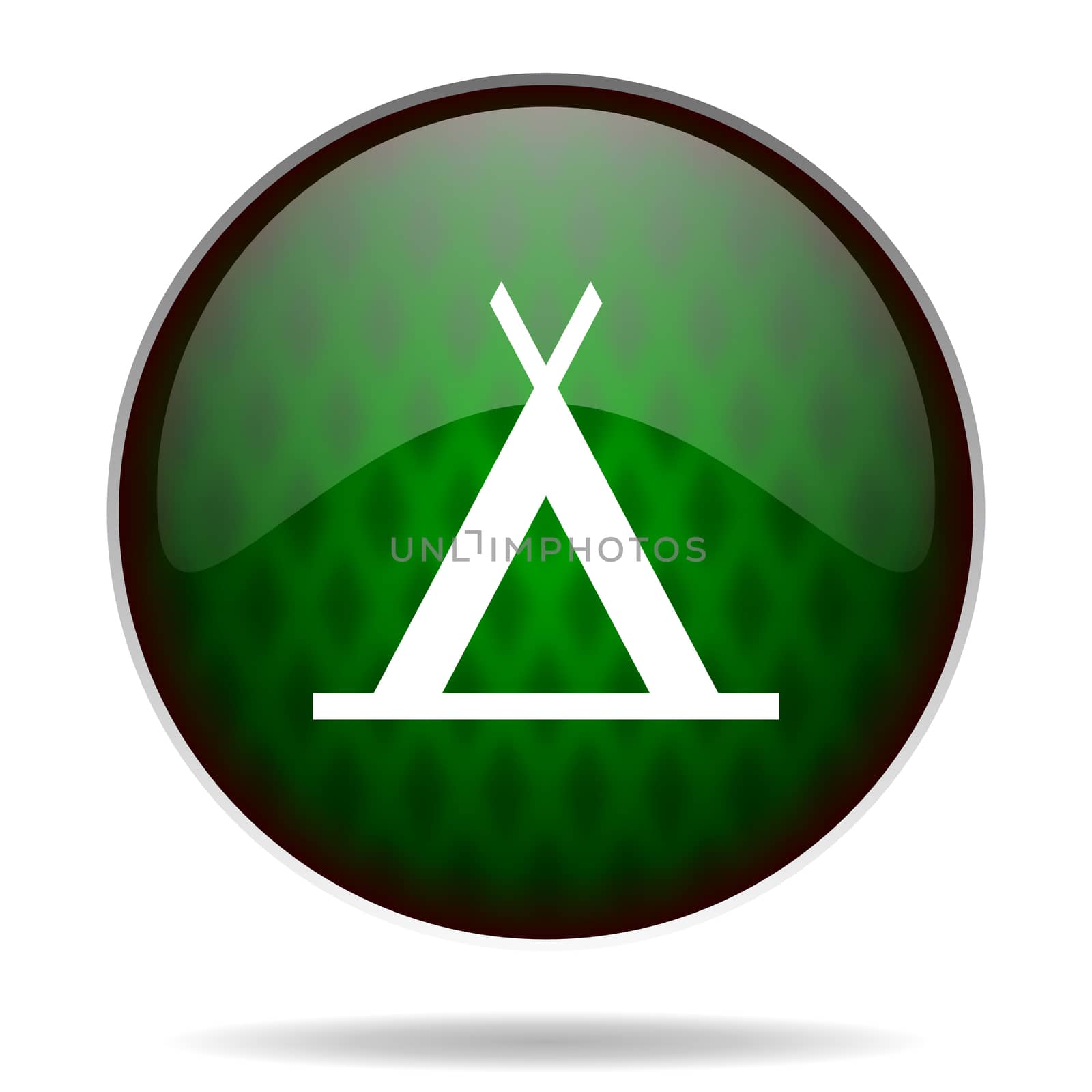 camp green internet icon