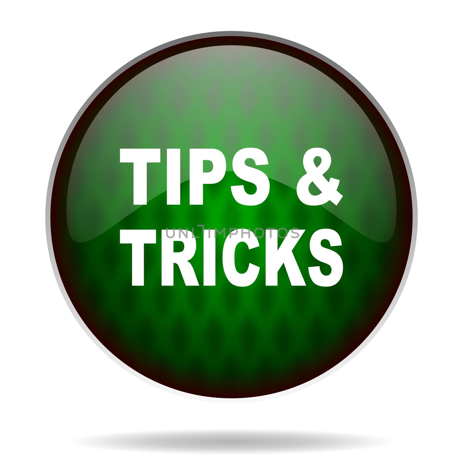 tips tricks green internet icon