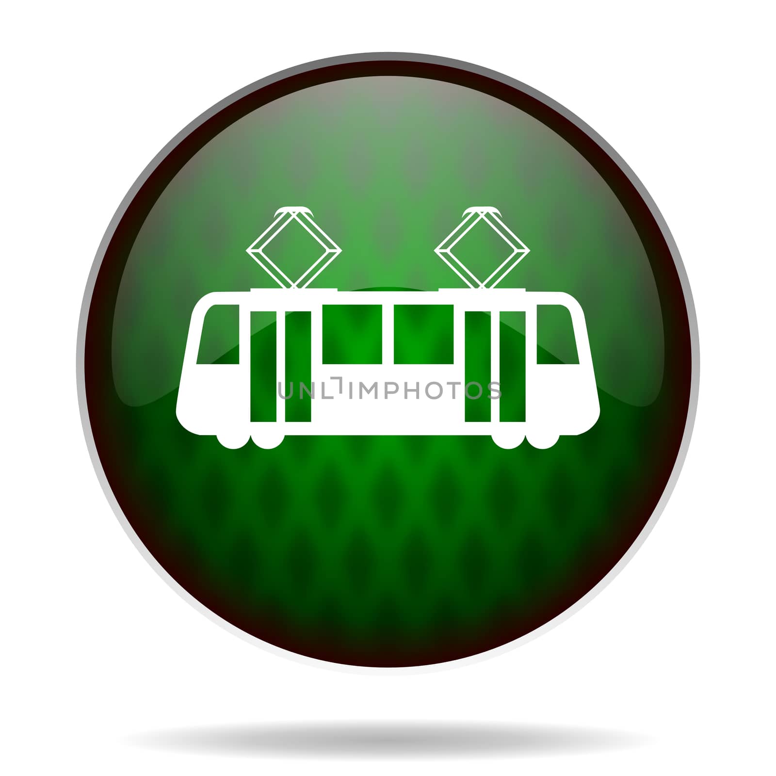 tram green internet icon