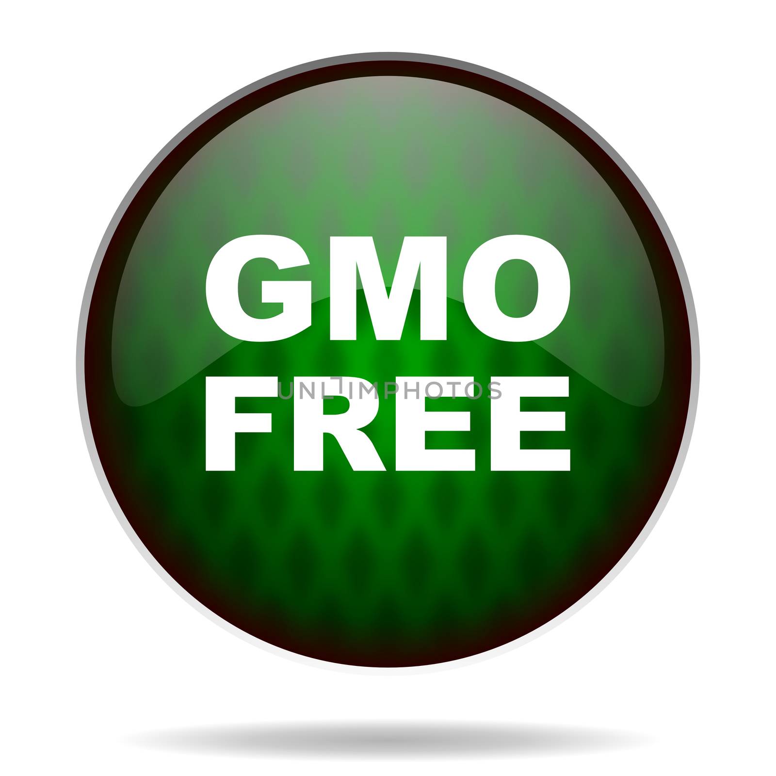 gmo free green internet icon