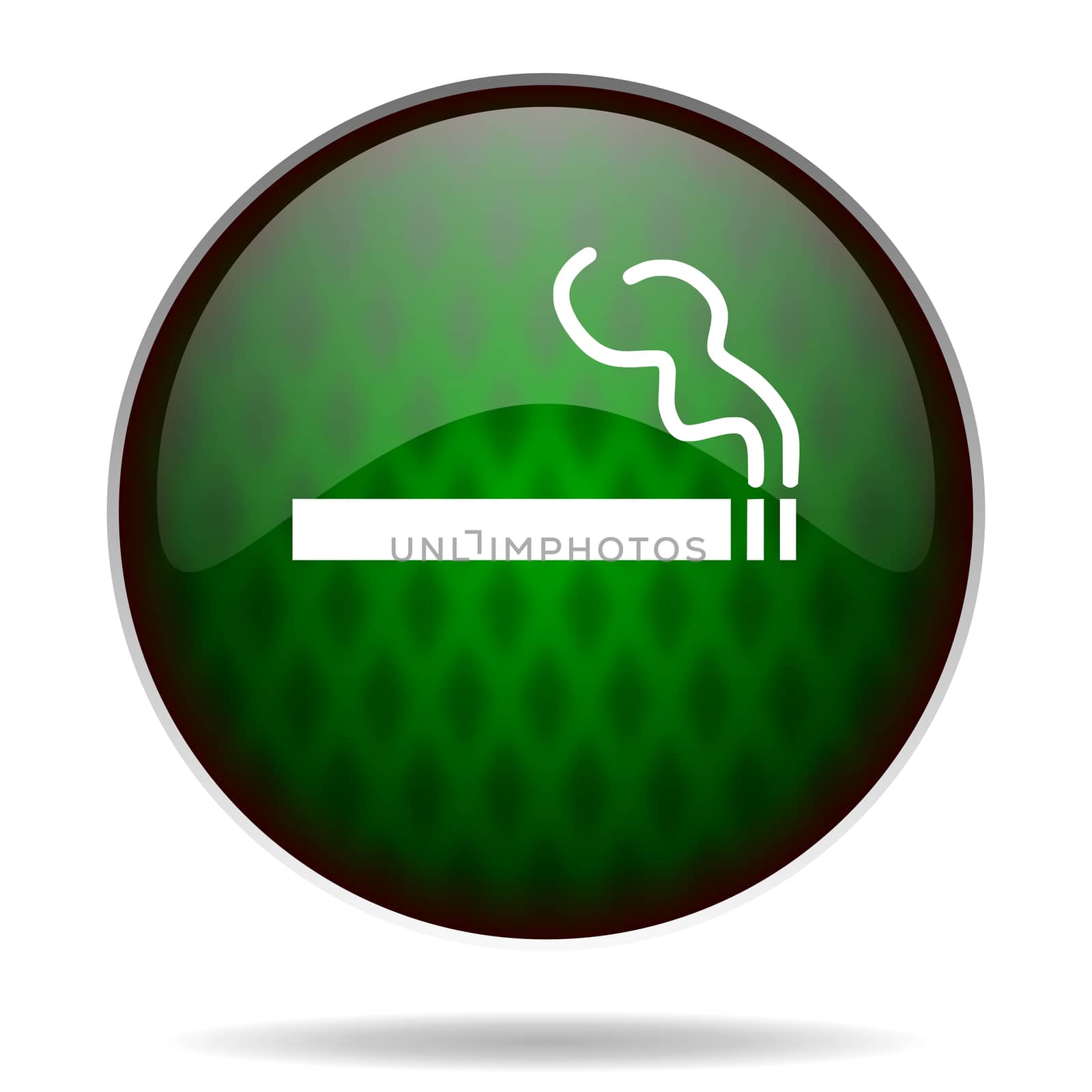 cigarette green internet icon