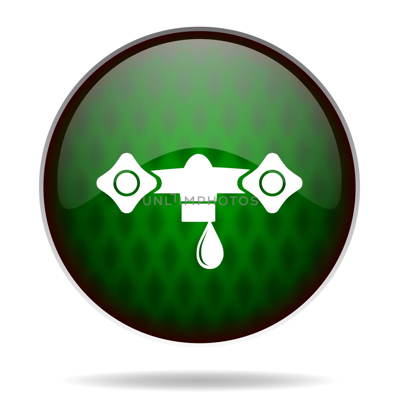 water green internet icon