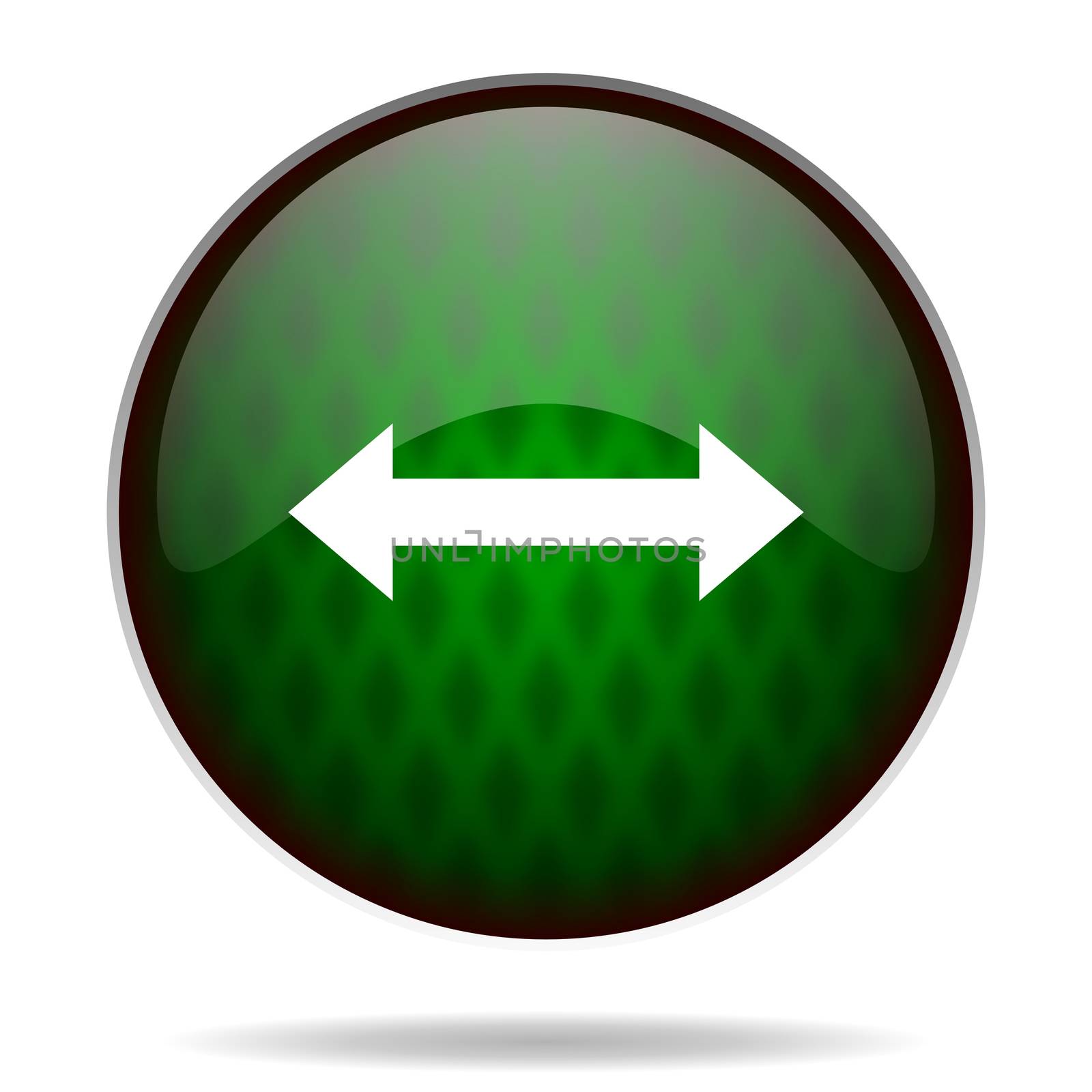 arrow green internet icon