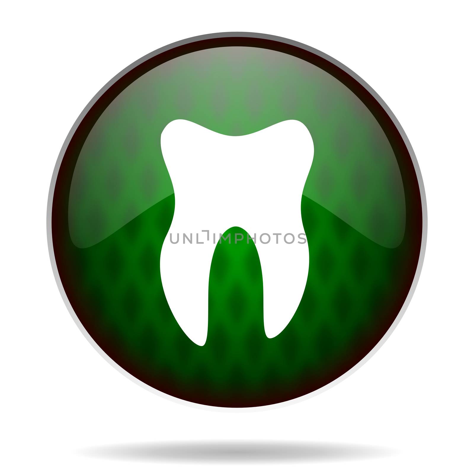 tooth green internet icon by alexwhite