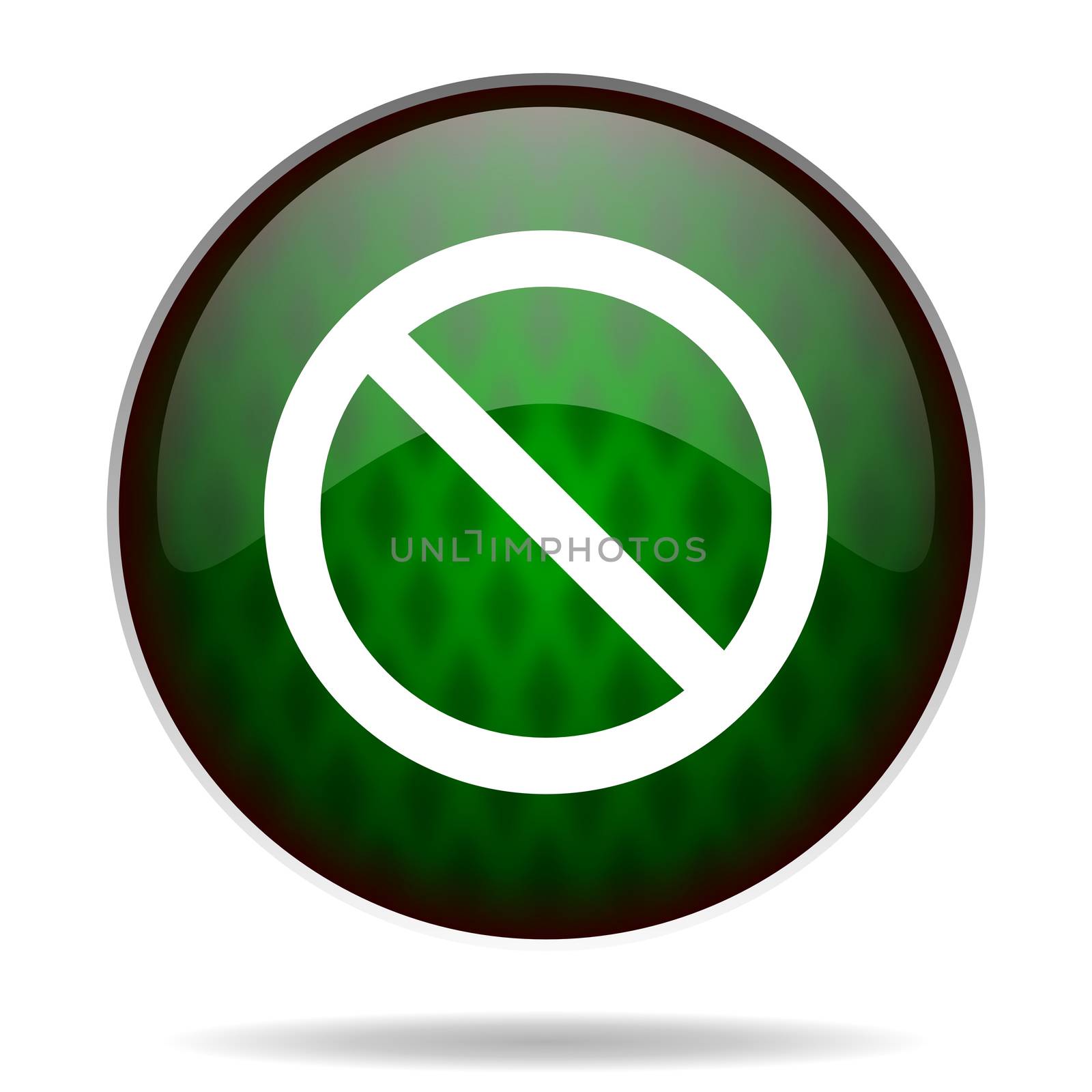 access denied green internet icon
