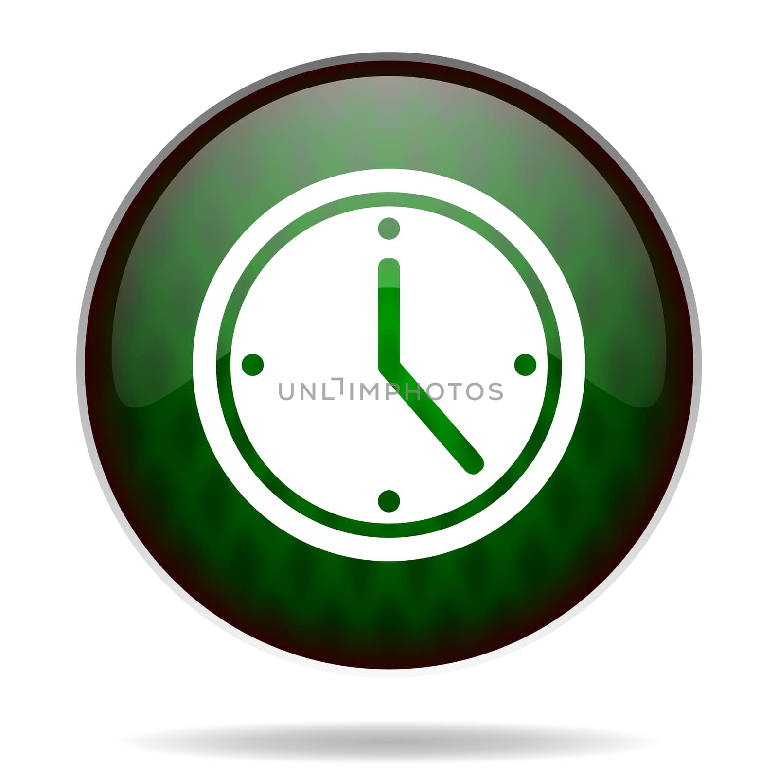 time green internet icon