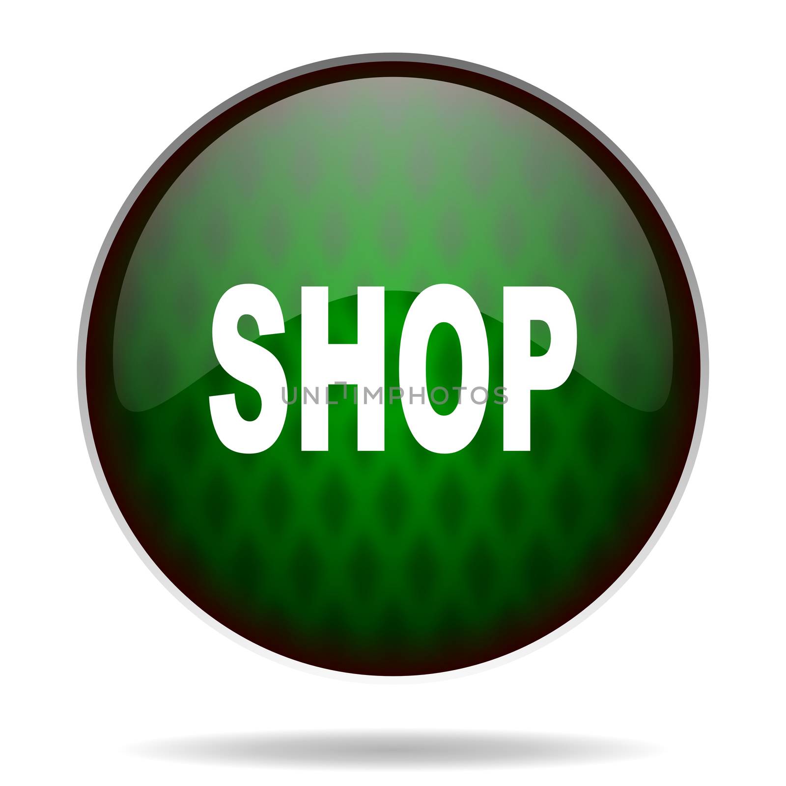 shop green internet icon