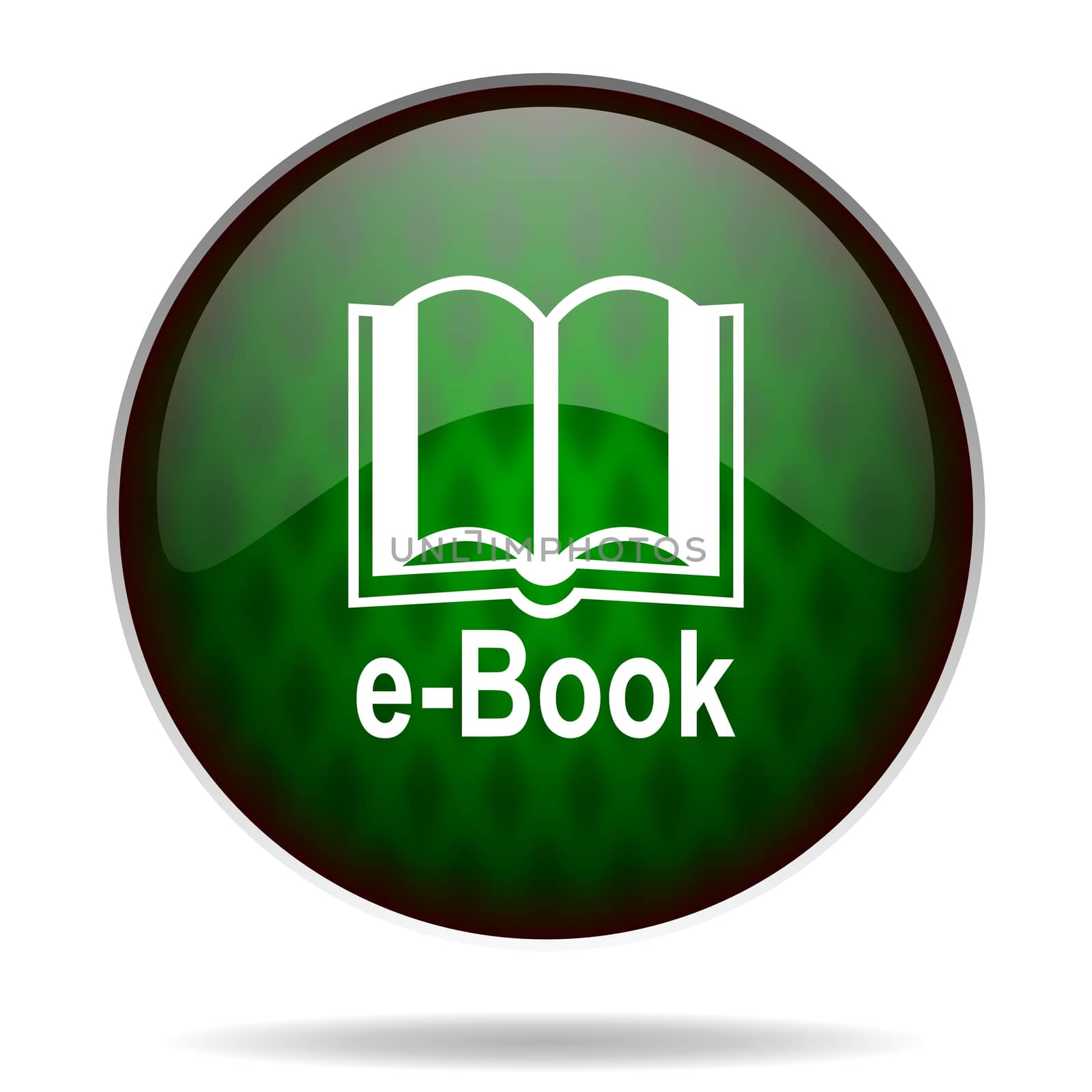 book green internet icon