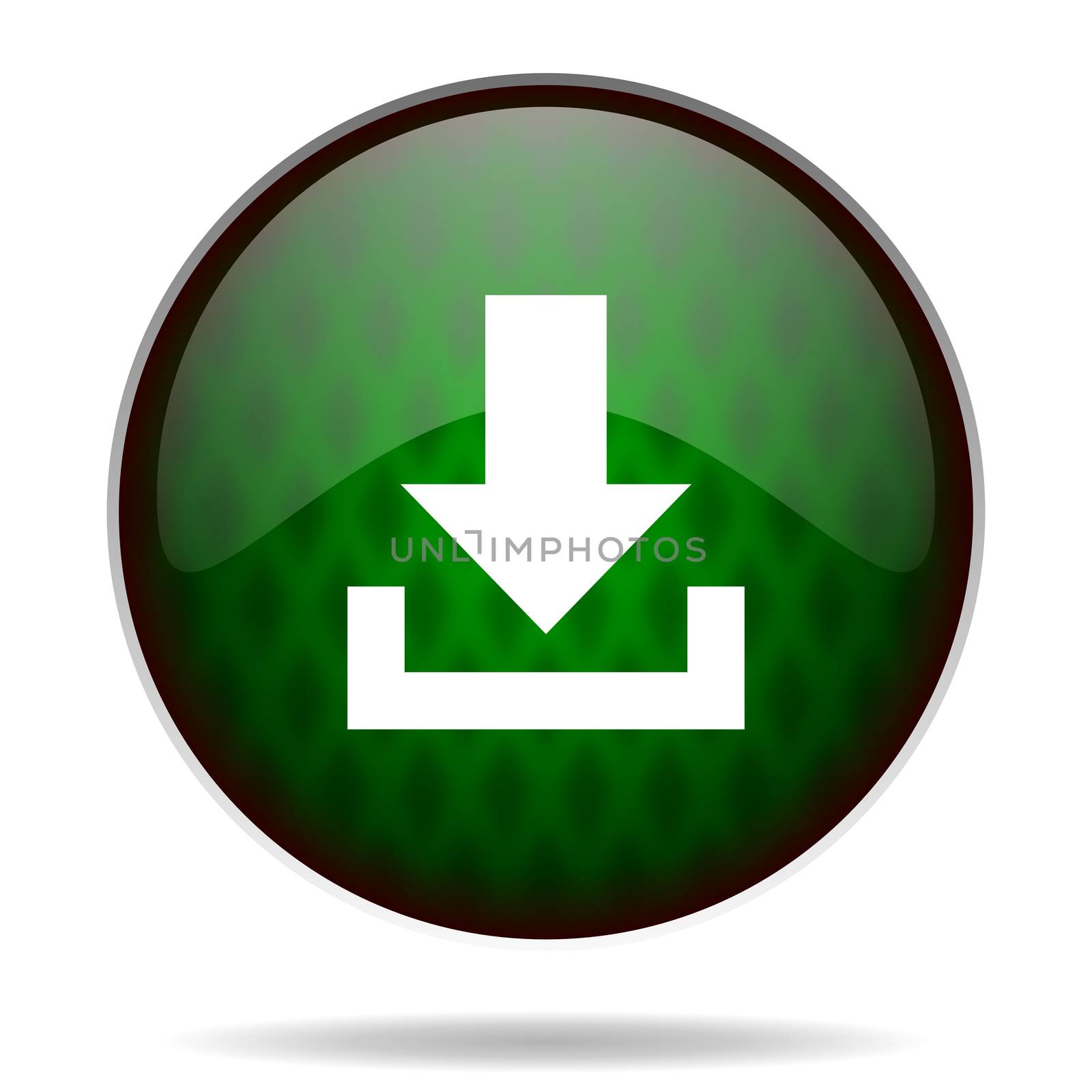 download green internet icon