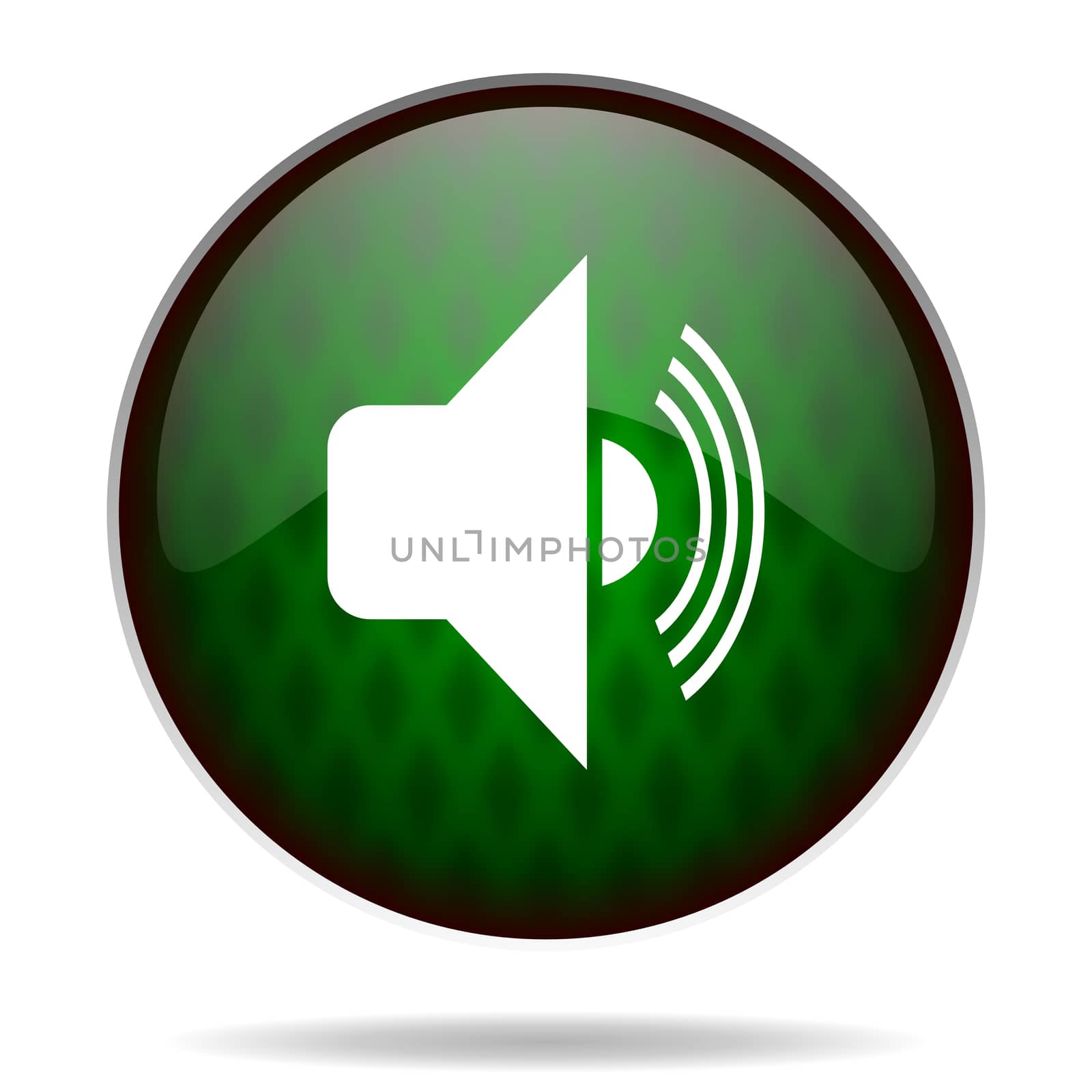 volume green internet icon