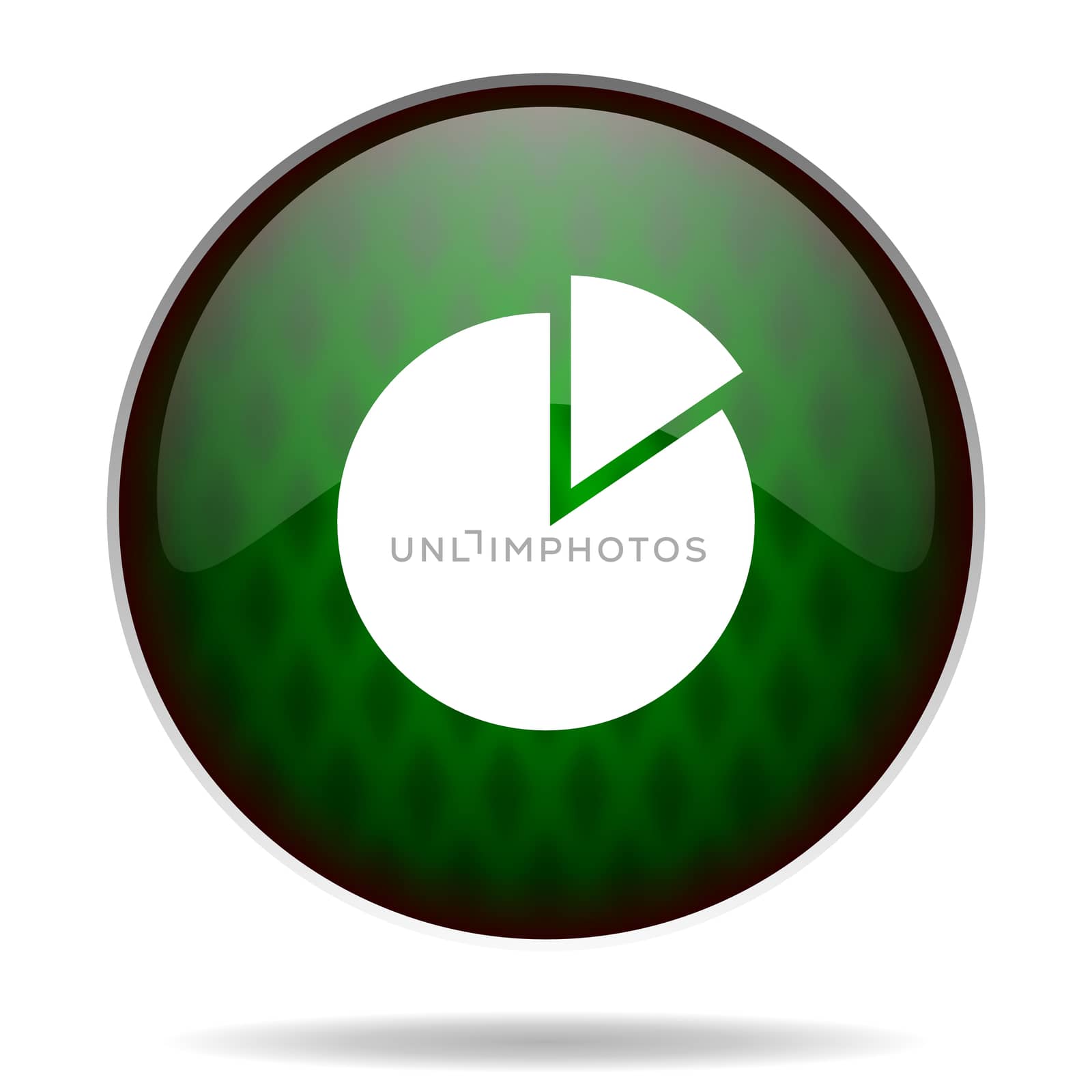 chart green internet icon