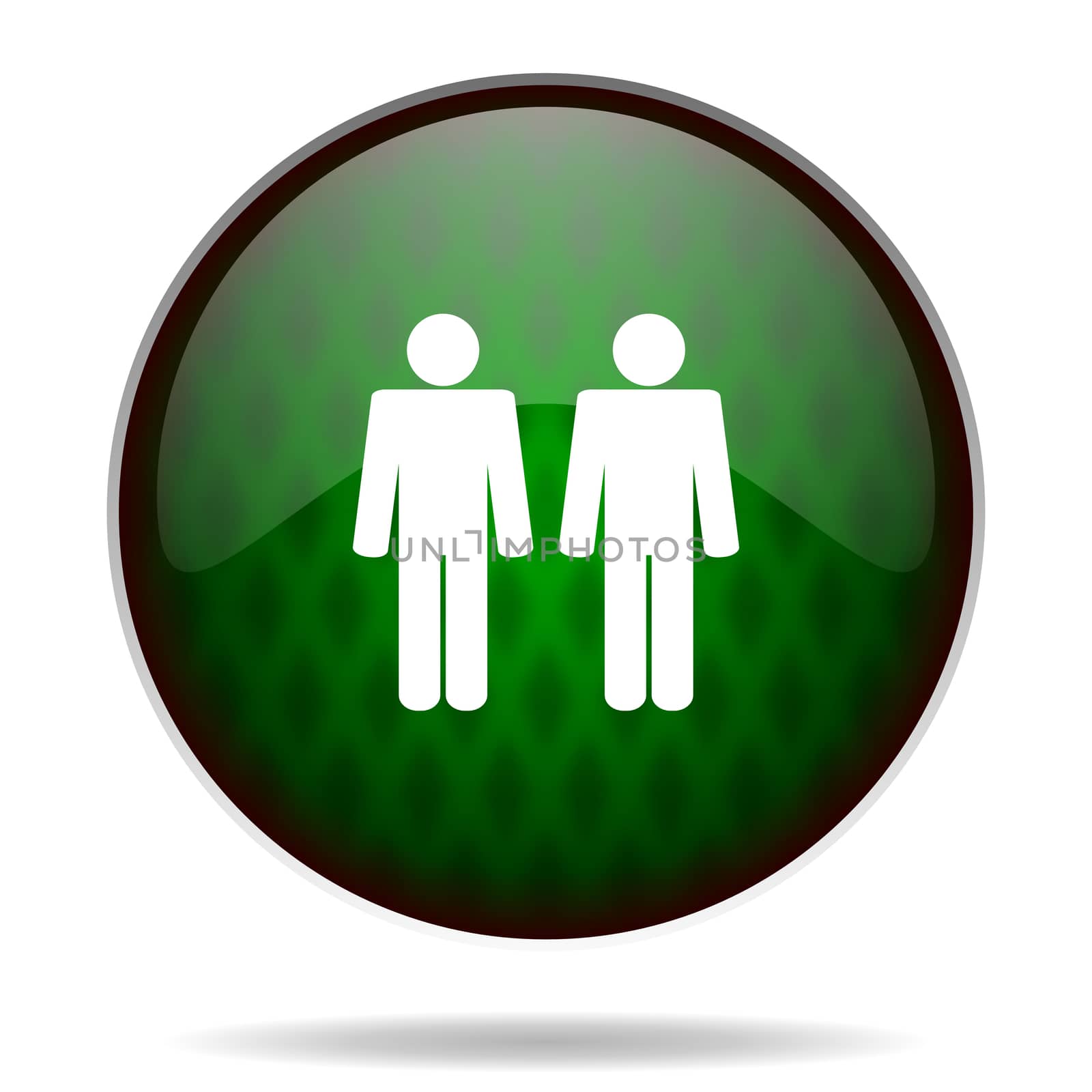 couple green internet icon