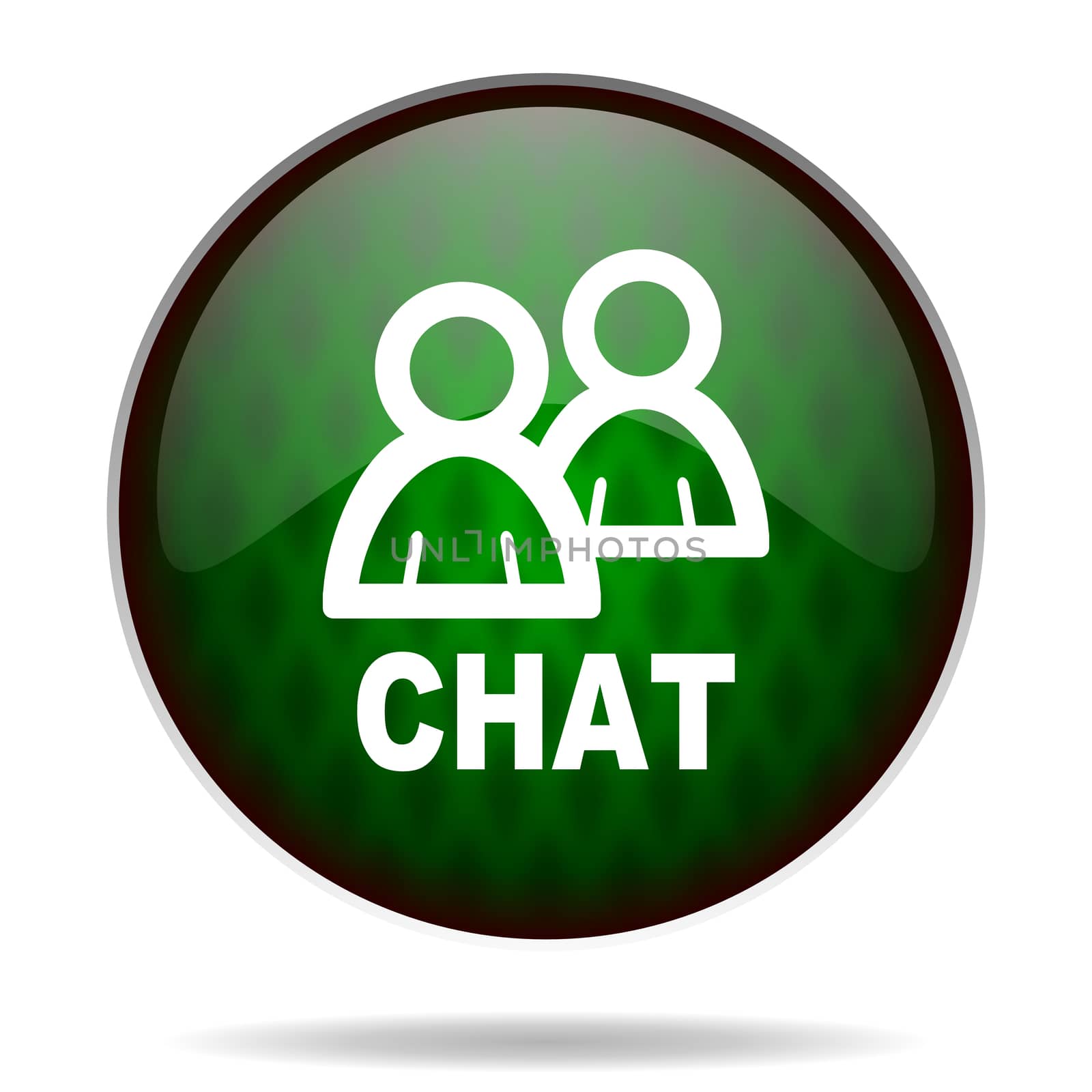 chat green internet icon