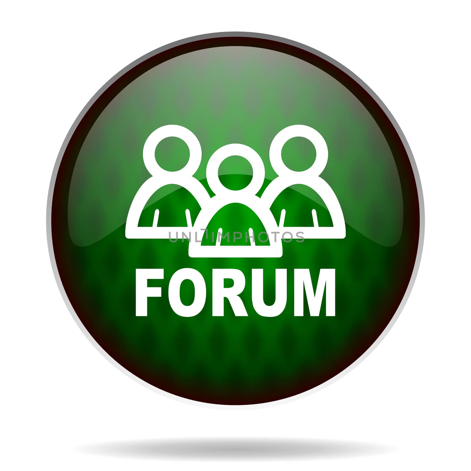 forum green internet icon