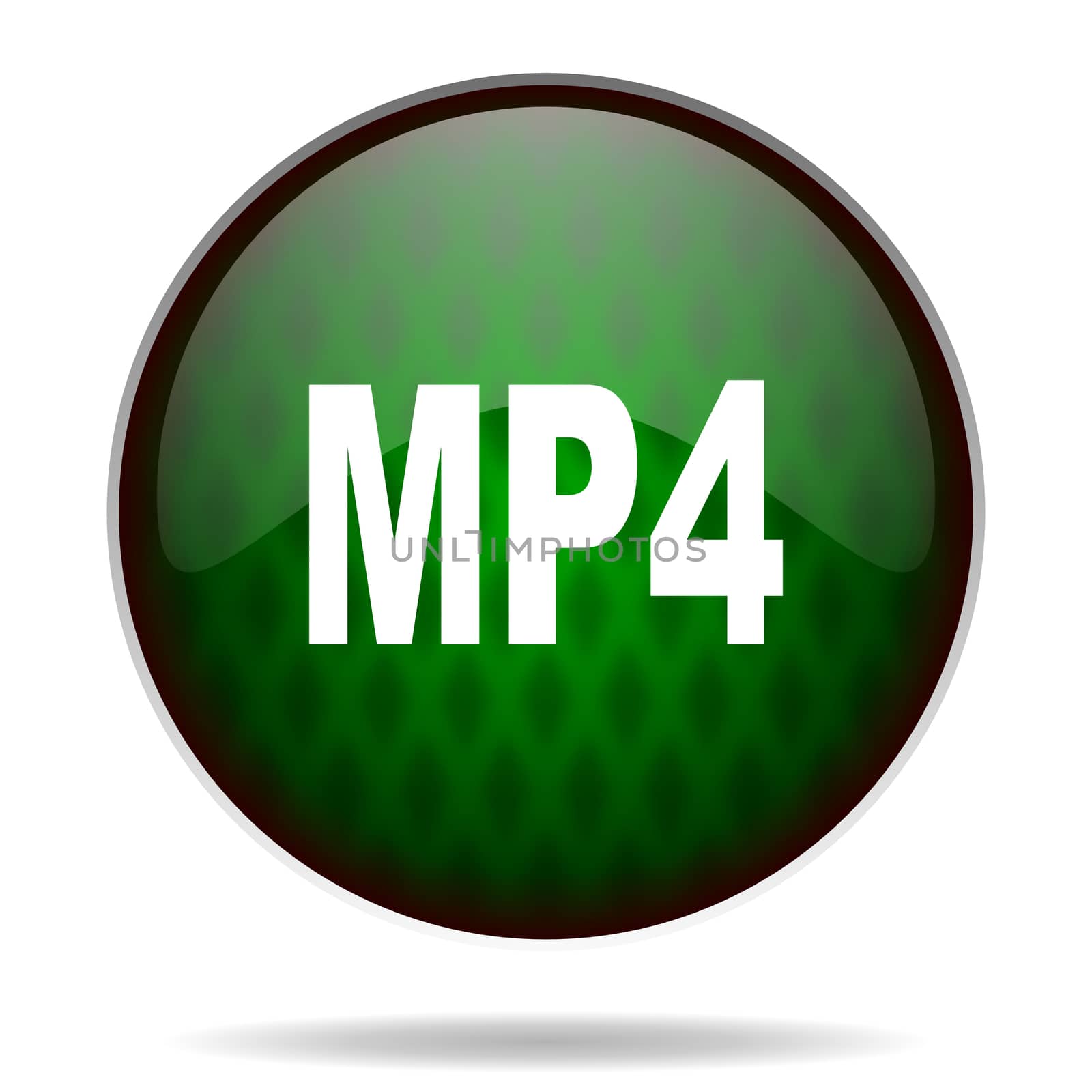 mp4 green internet icon