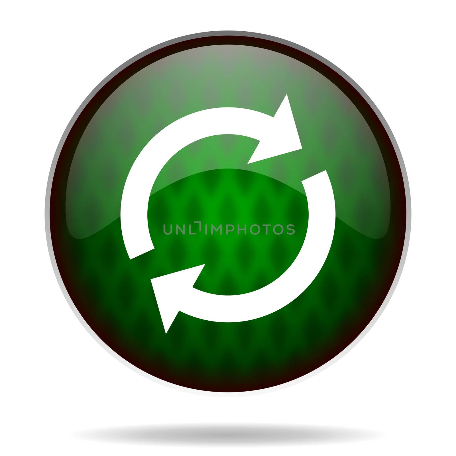 reload green internet icon