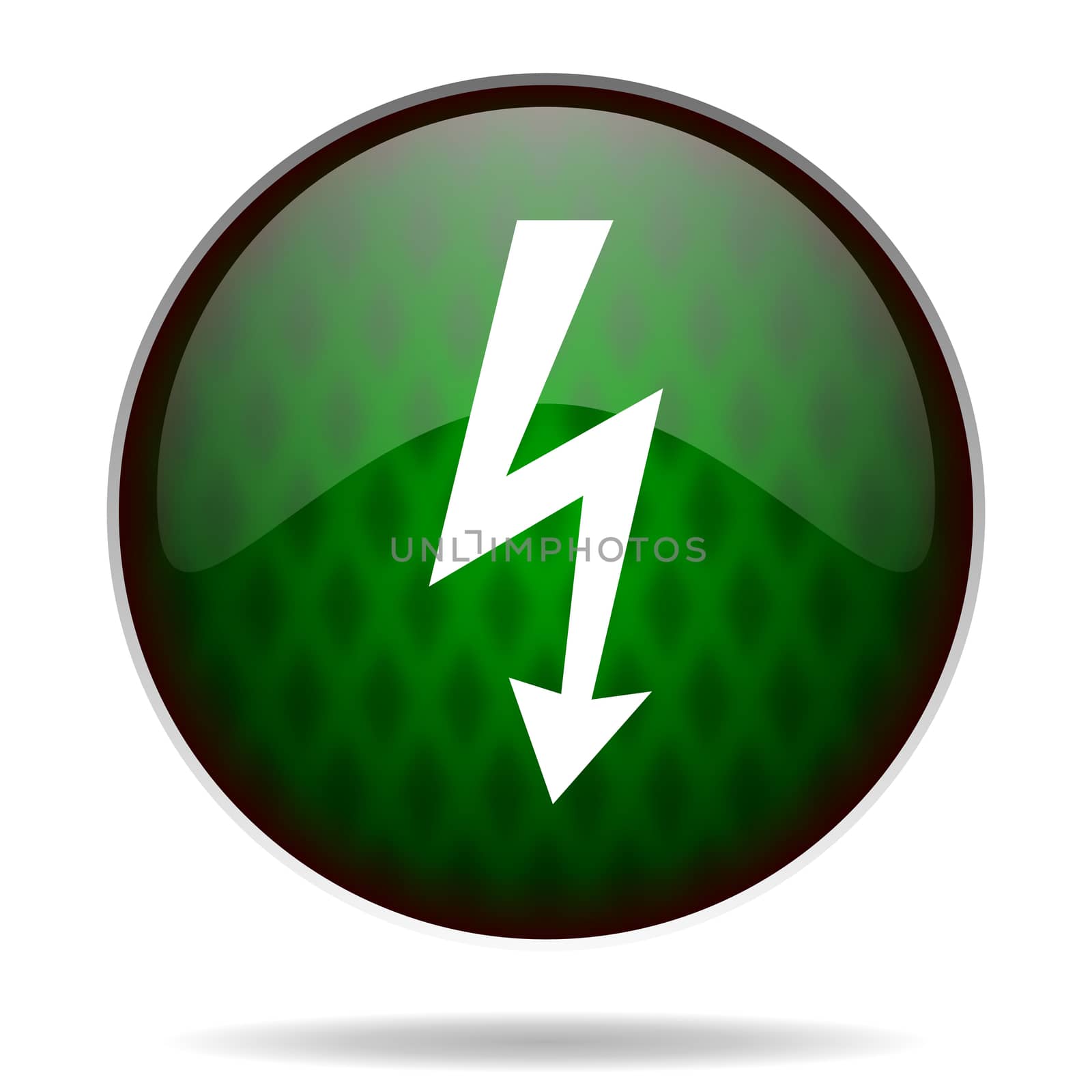 bolt green internet icon