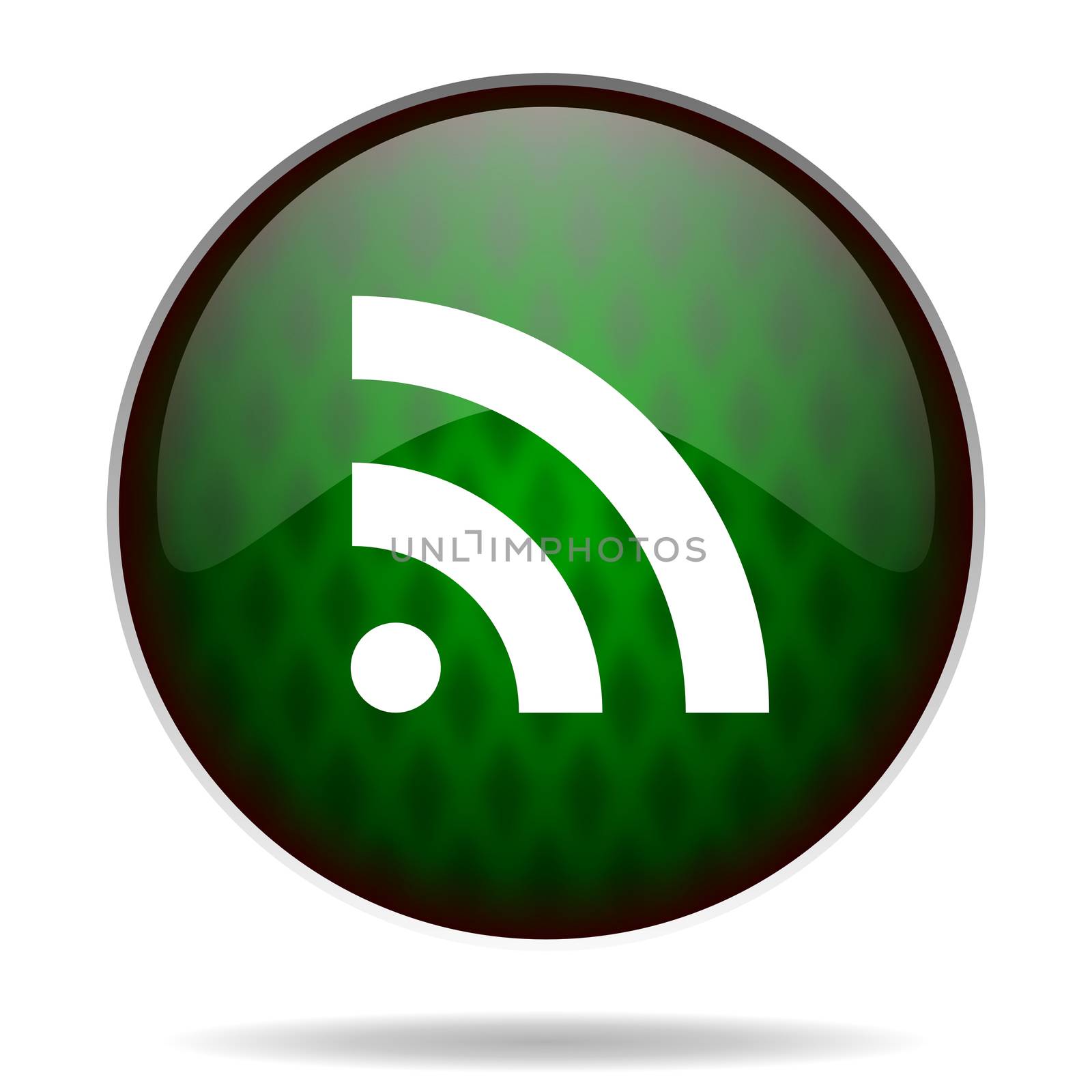 rss green internet icon