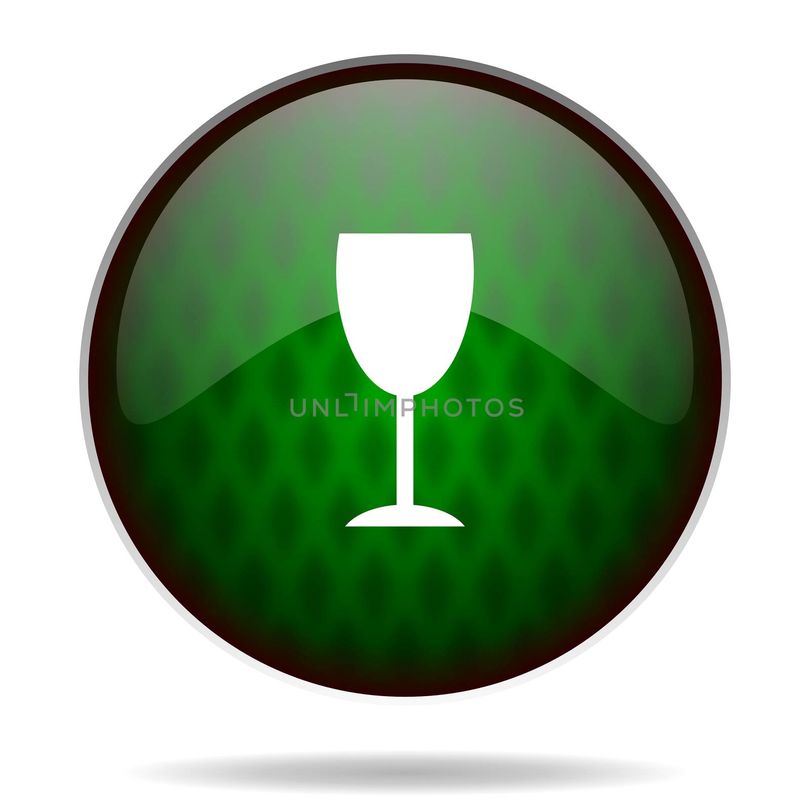 alcohol green internet icon