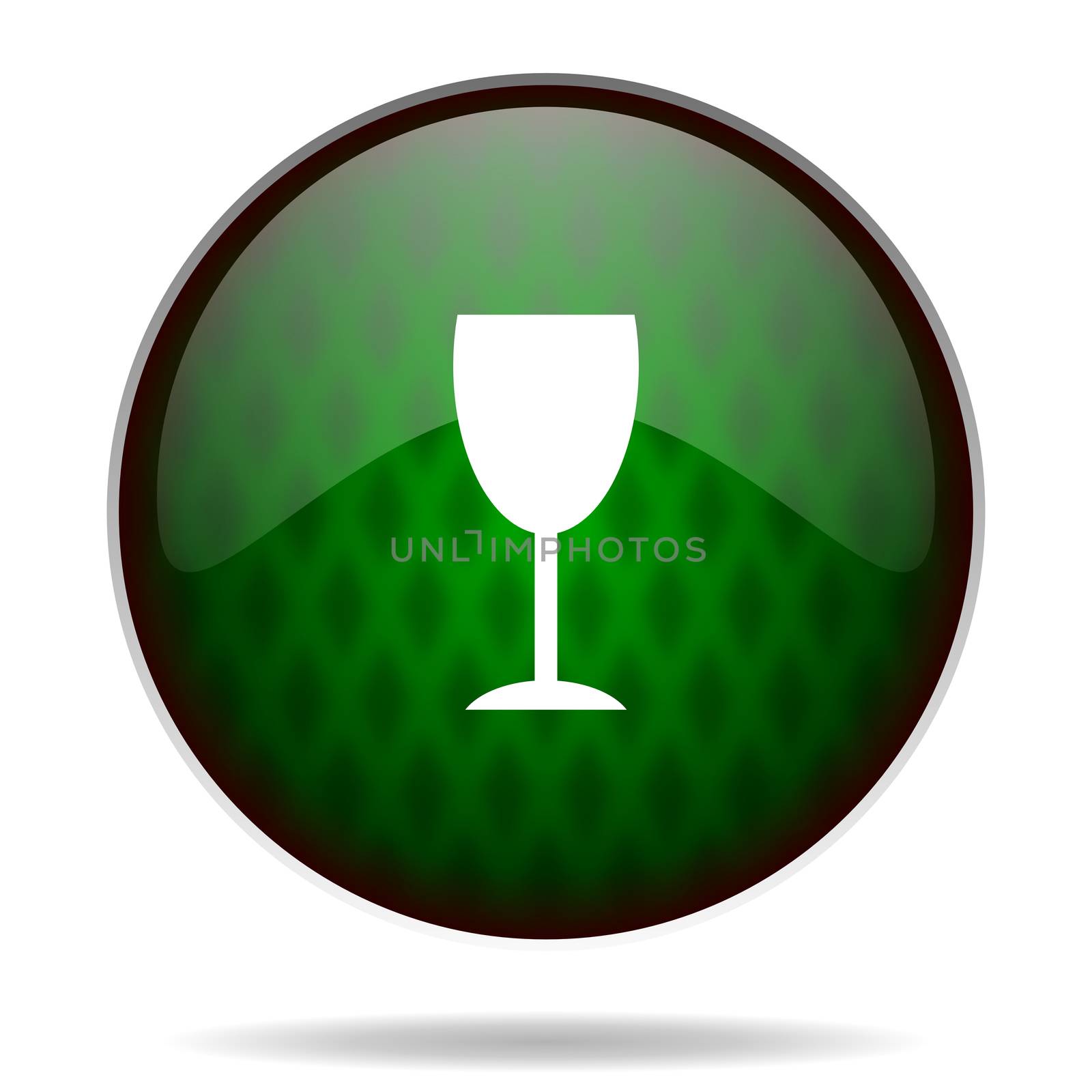 alcohol green internet icon
