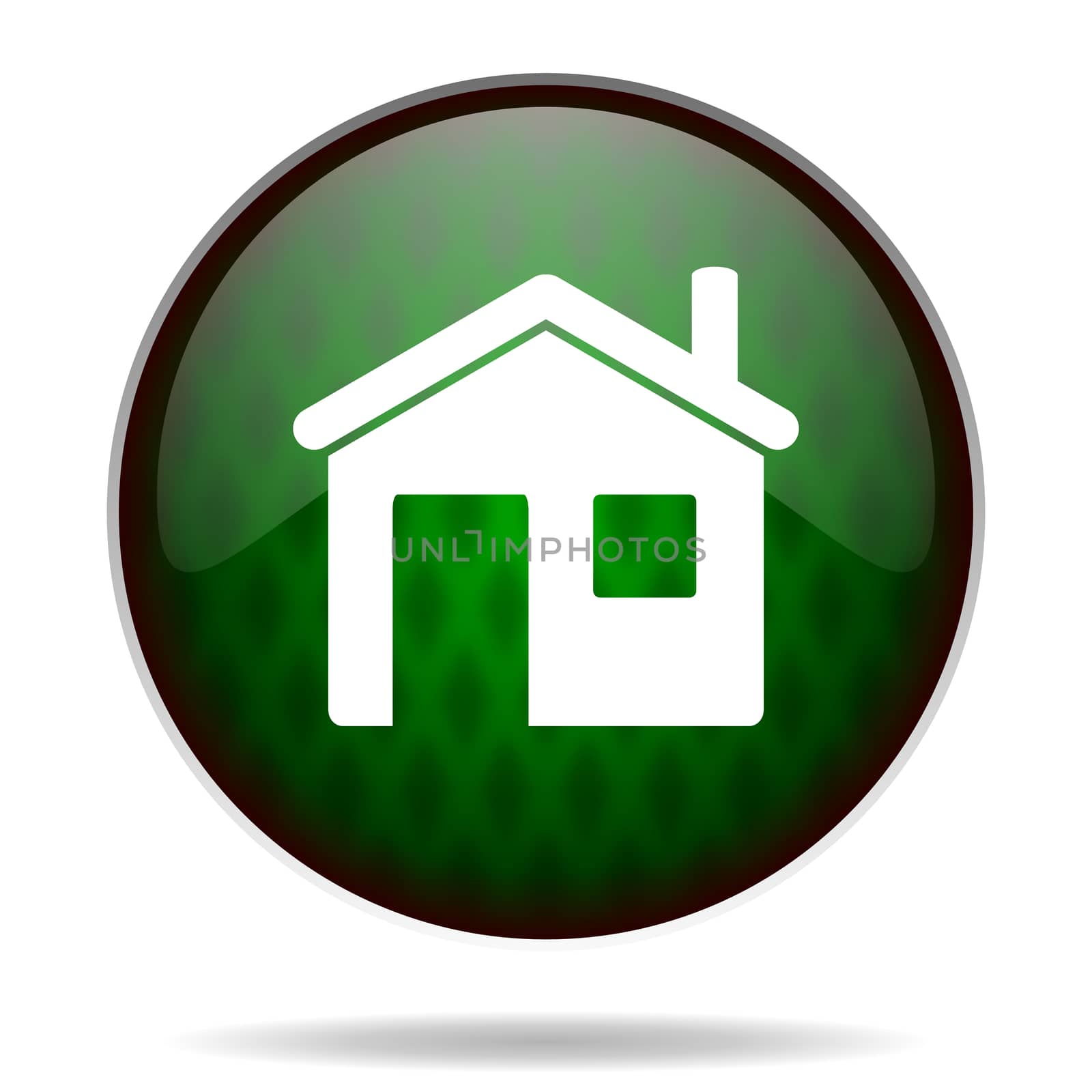 house green internet icon