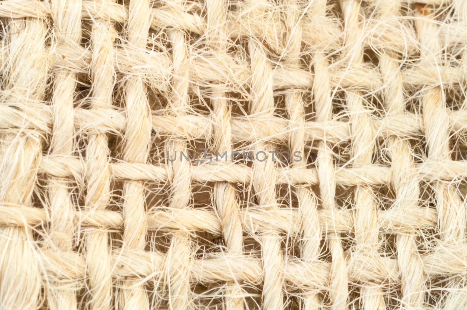 beautiful macro background of jute