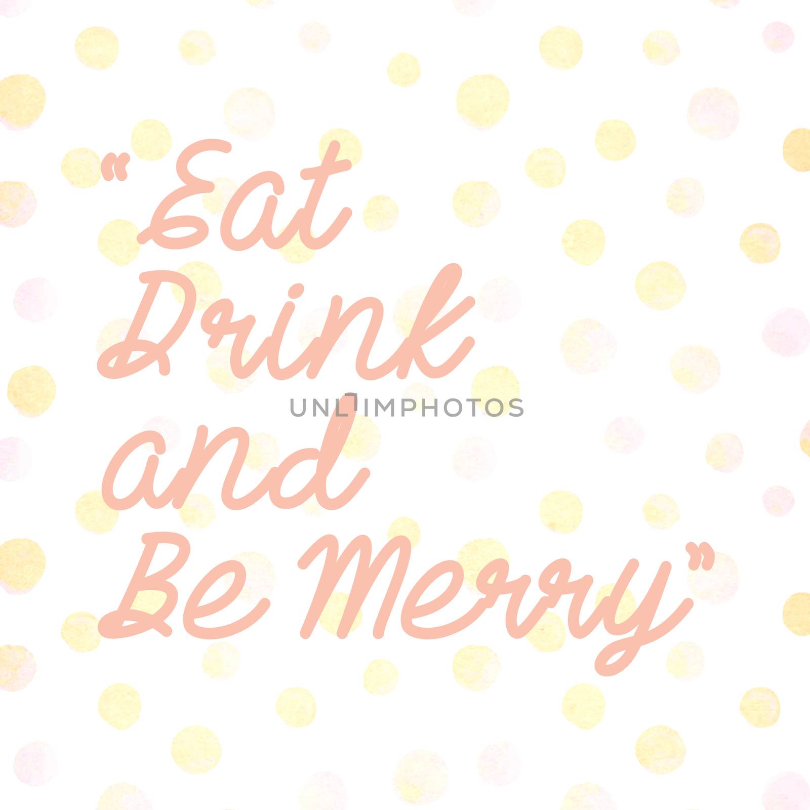 Inspirational motivating quote for holiday concept by nuchylee