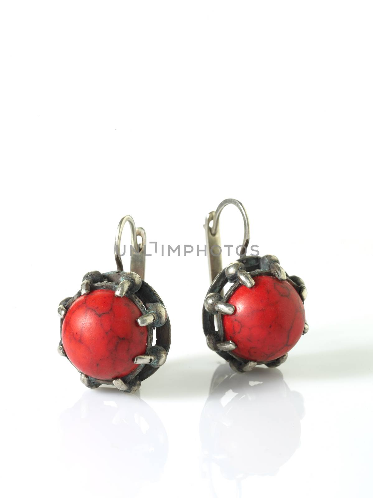 Red earring by agg