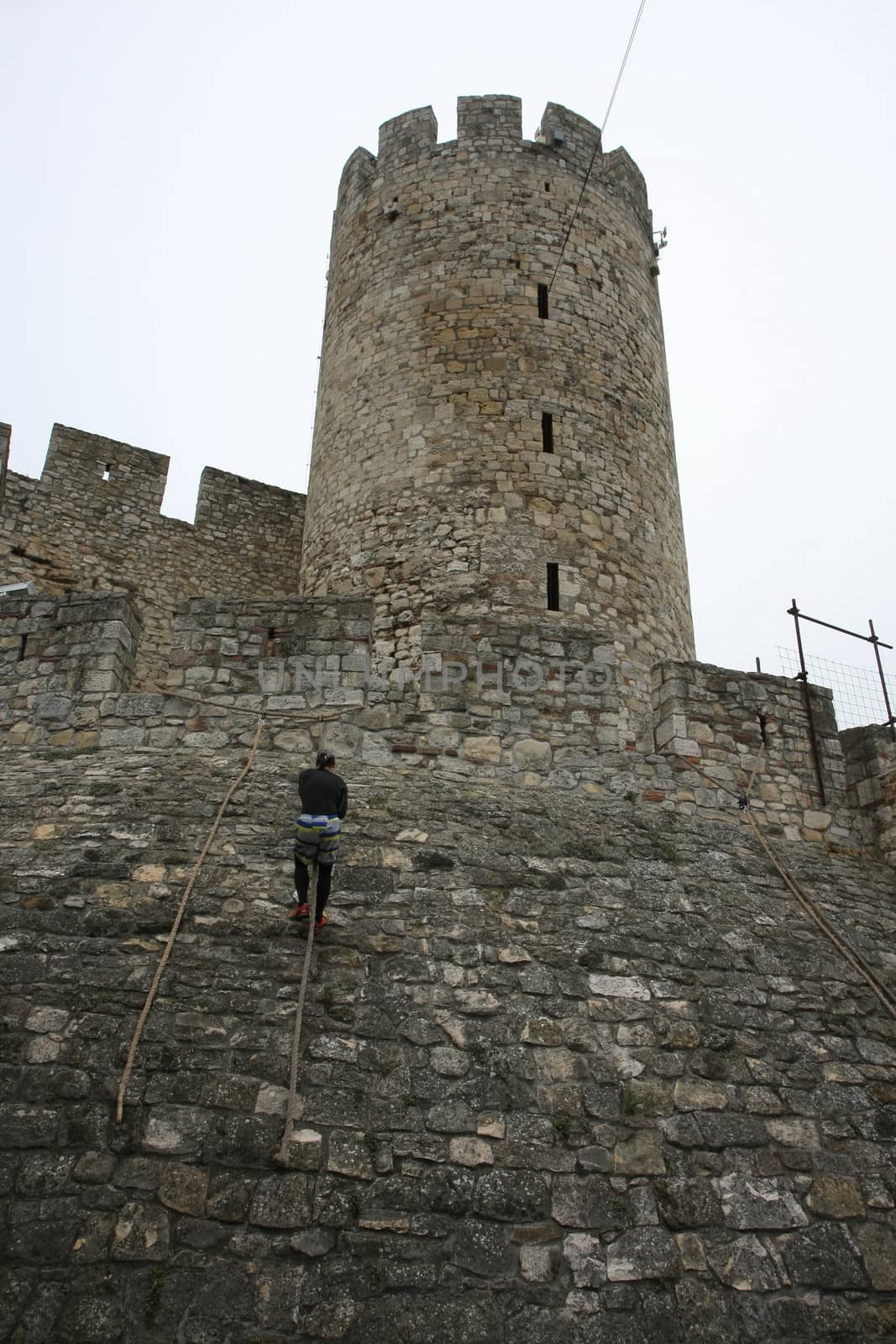 Race of Spartans held  on 25 Oktober 2014,on Belgrade fortress Kalemegdan,Serbia as promotion of healthy styles of life