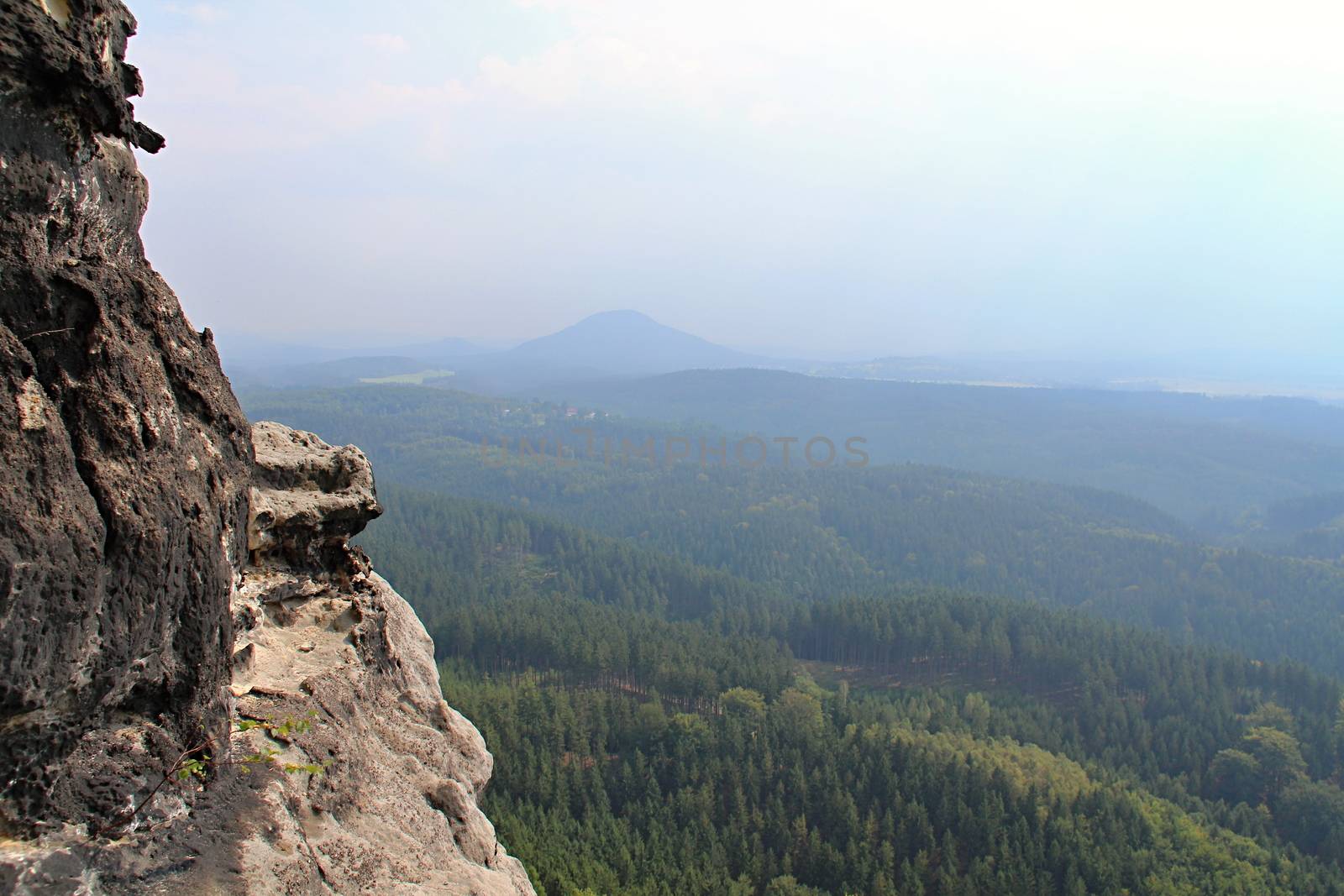 Photo shows Czech Saxony Swiss and its surroundings.