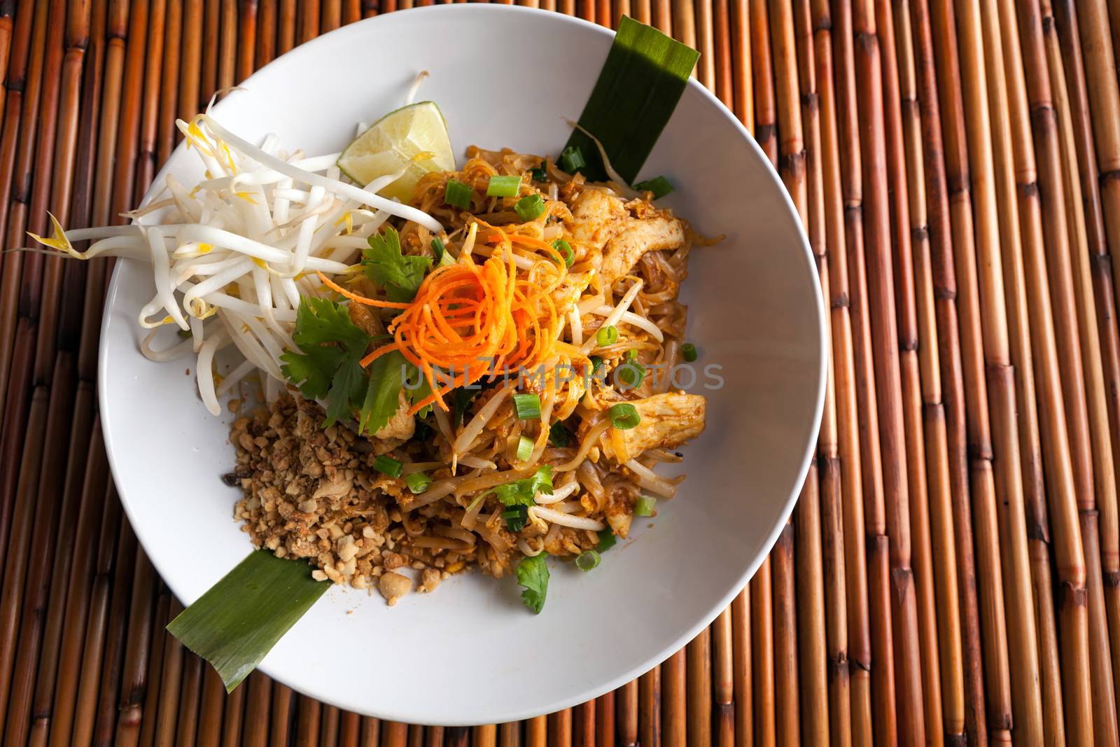 Chicken Pad Thai Plate by graficallyminded