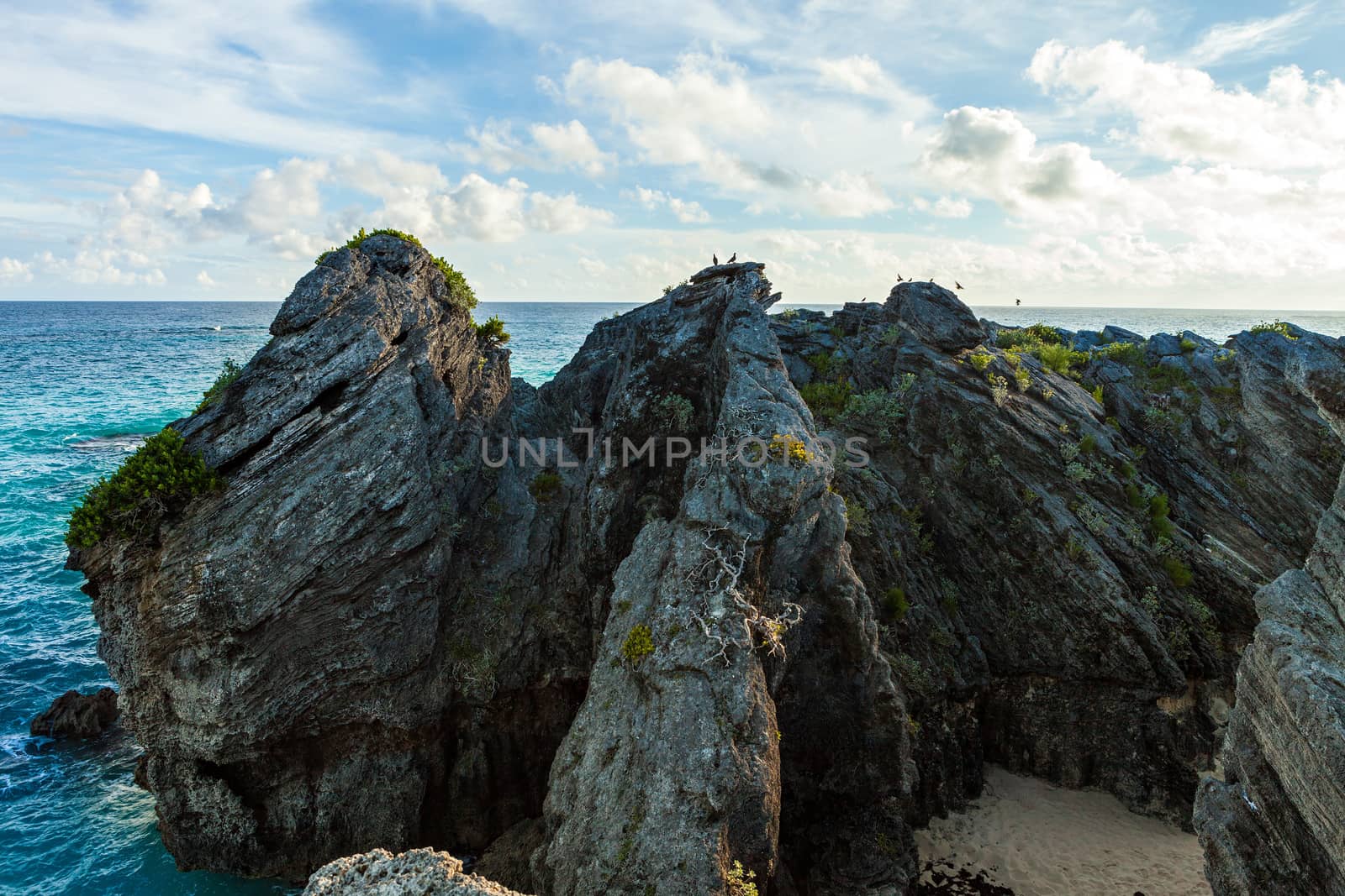Bermuda Rock Formations by graficallyminded