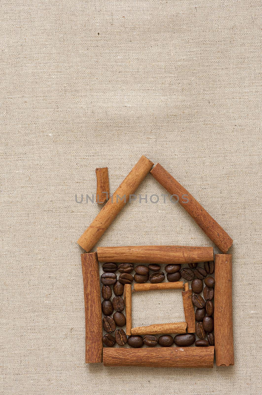 Cinnamon and coffee house by dred