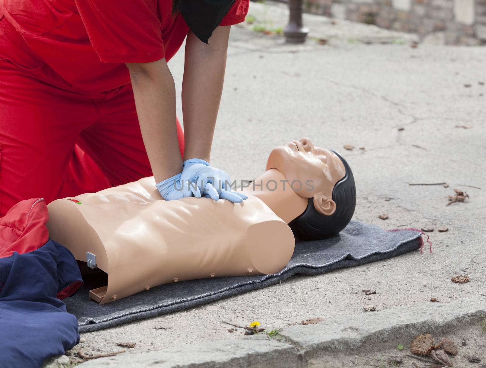 First aid training