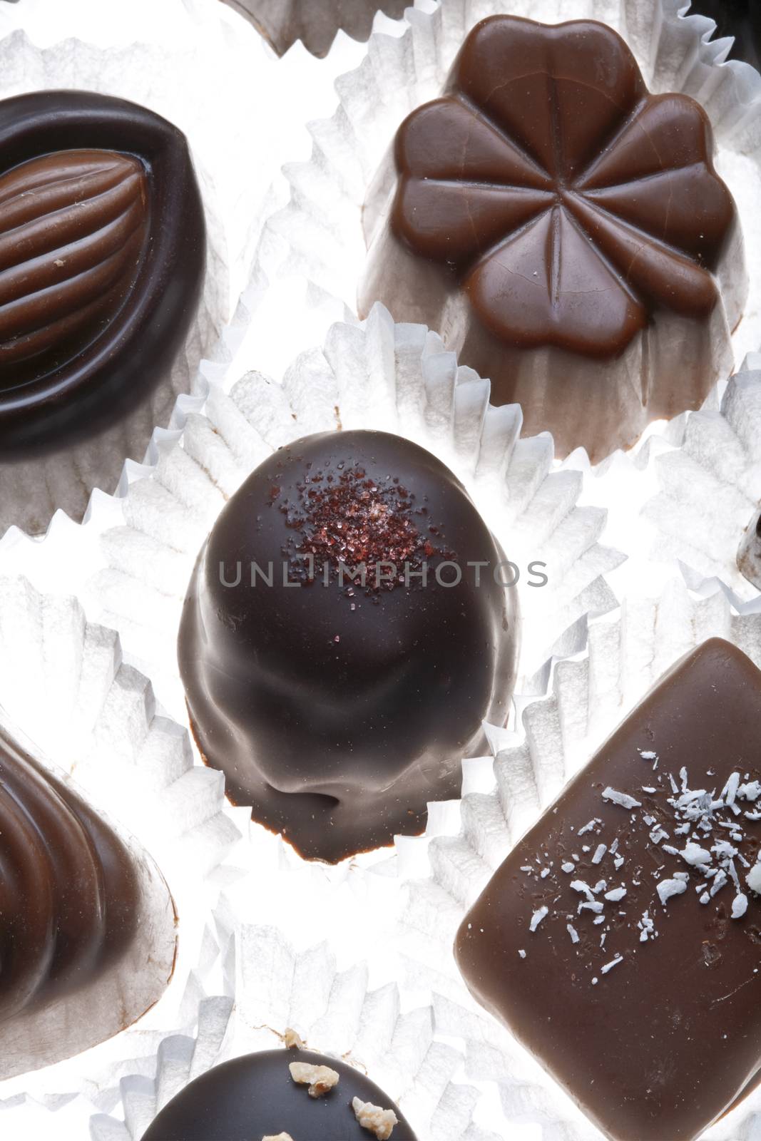 chocolate pralines by courtyardpix