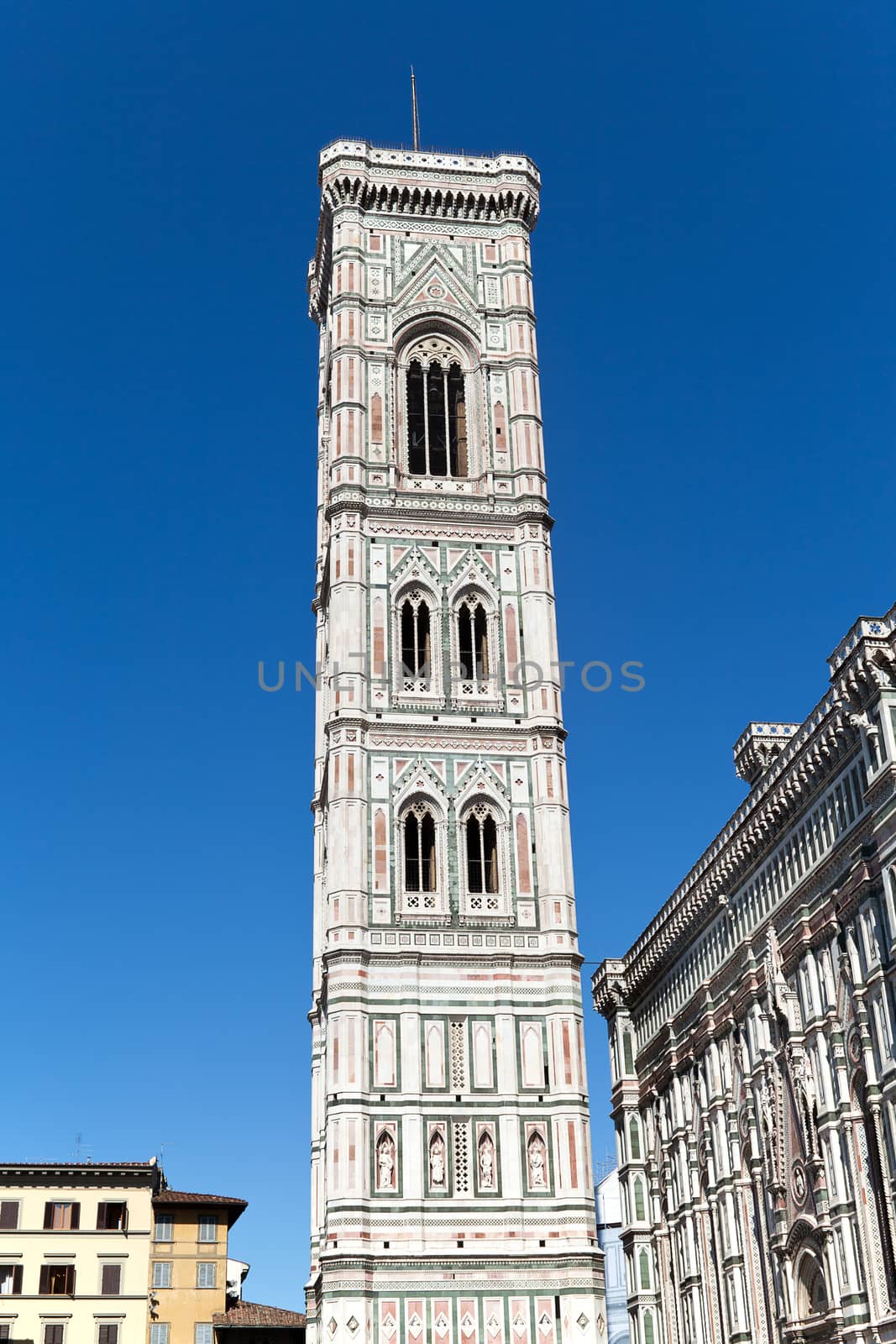  Bell Tower on Piazza del Duomo in Florence in Italy by mychadre77