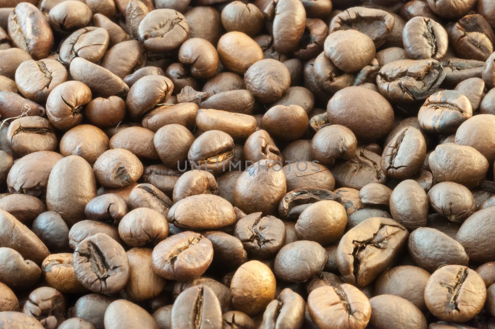 beautiful macro background of coffee