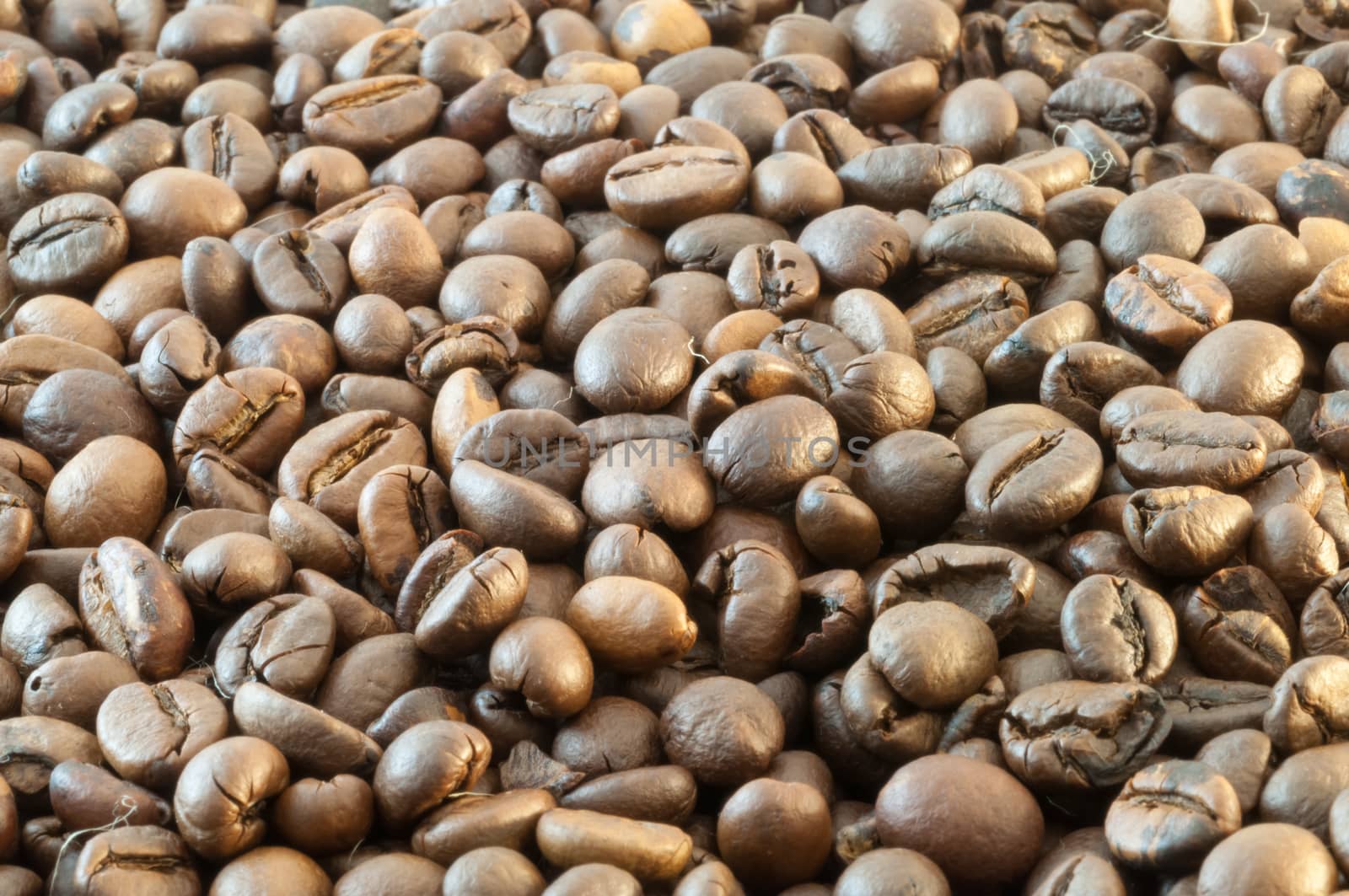 beautiful macro background of coffee