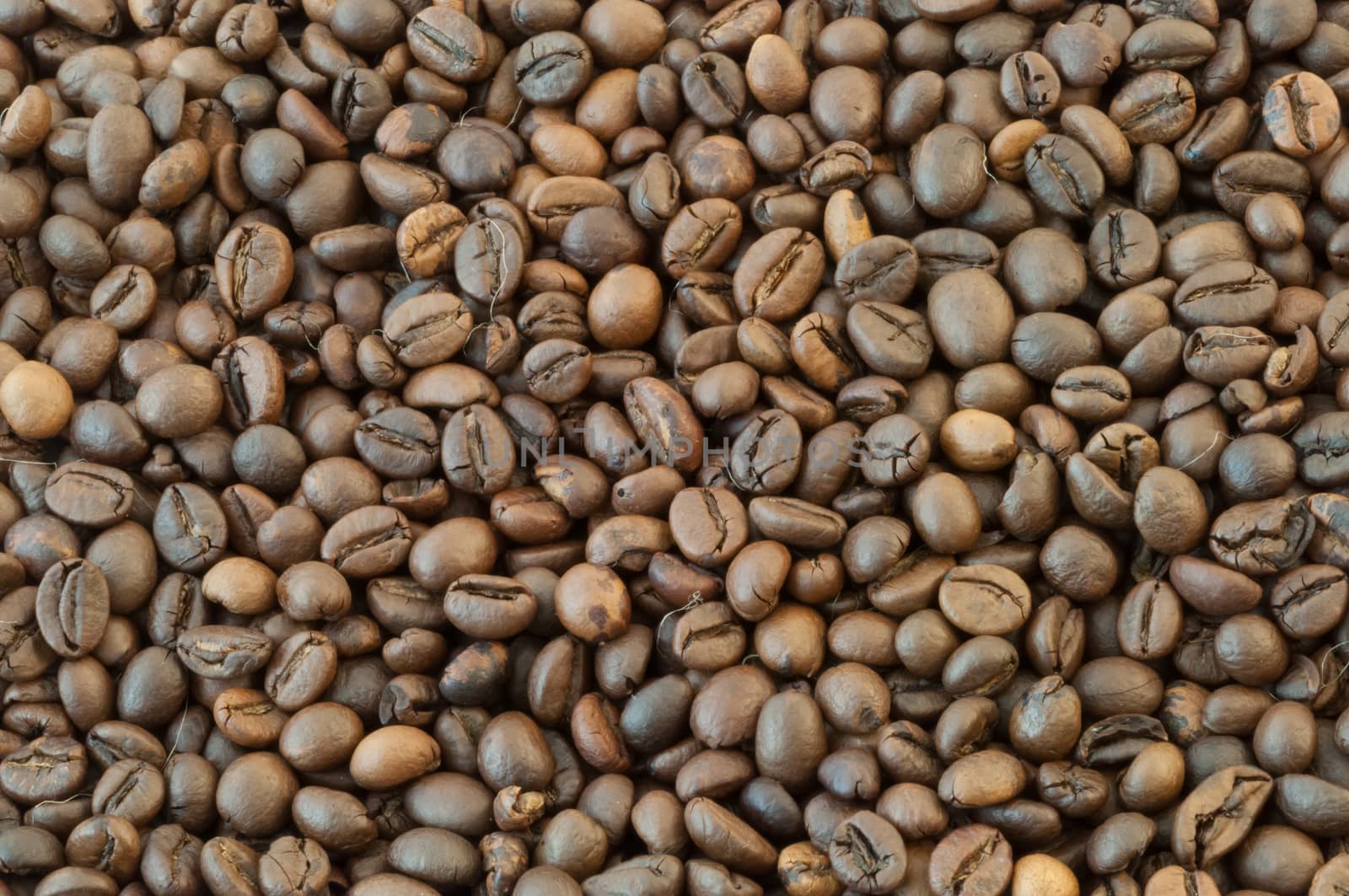 beautiful macro background of coffee
