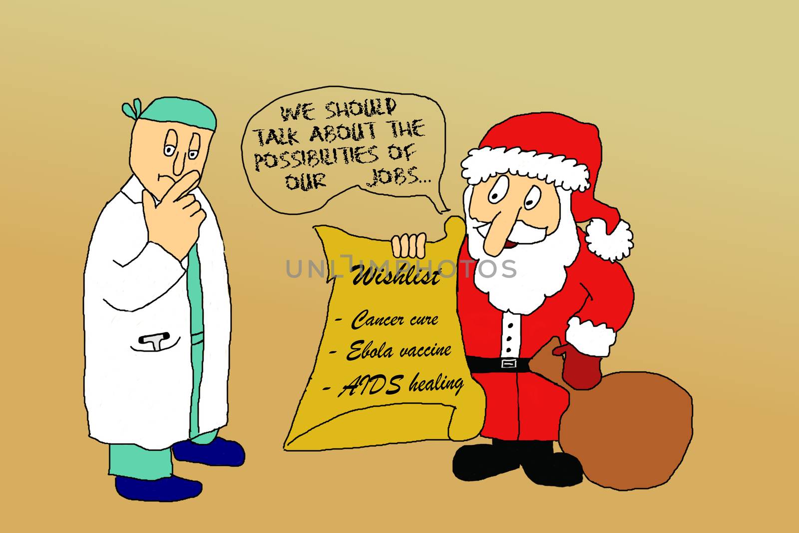 Doctors wishlist for Christmas by gwolters