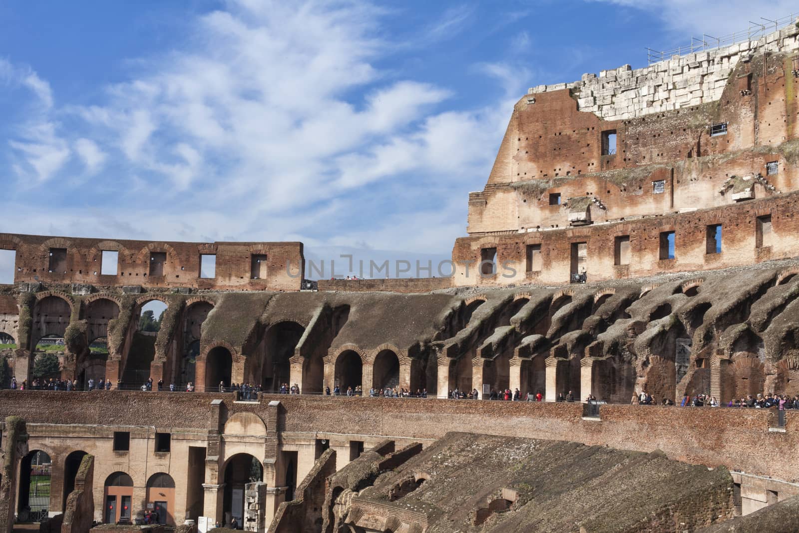 Ancient Colosseum Rome  by pencap