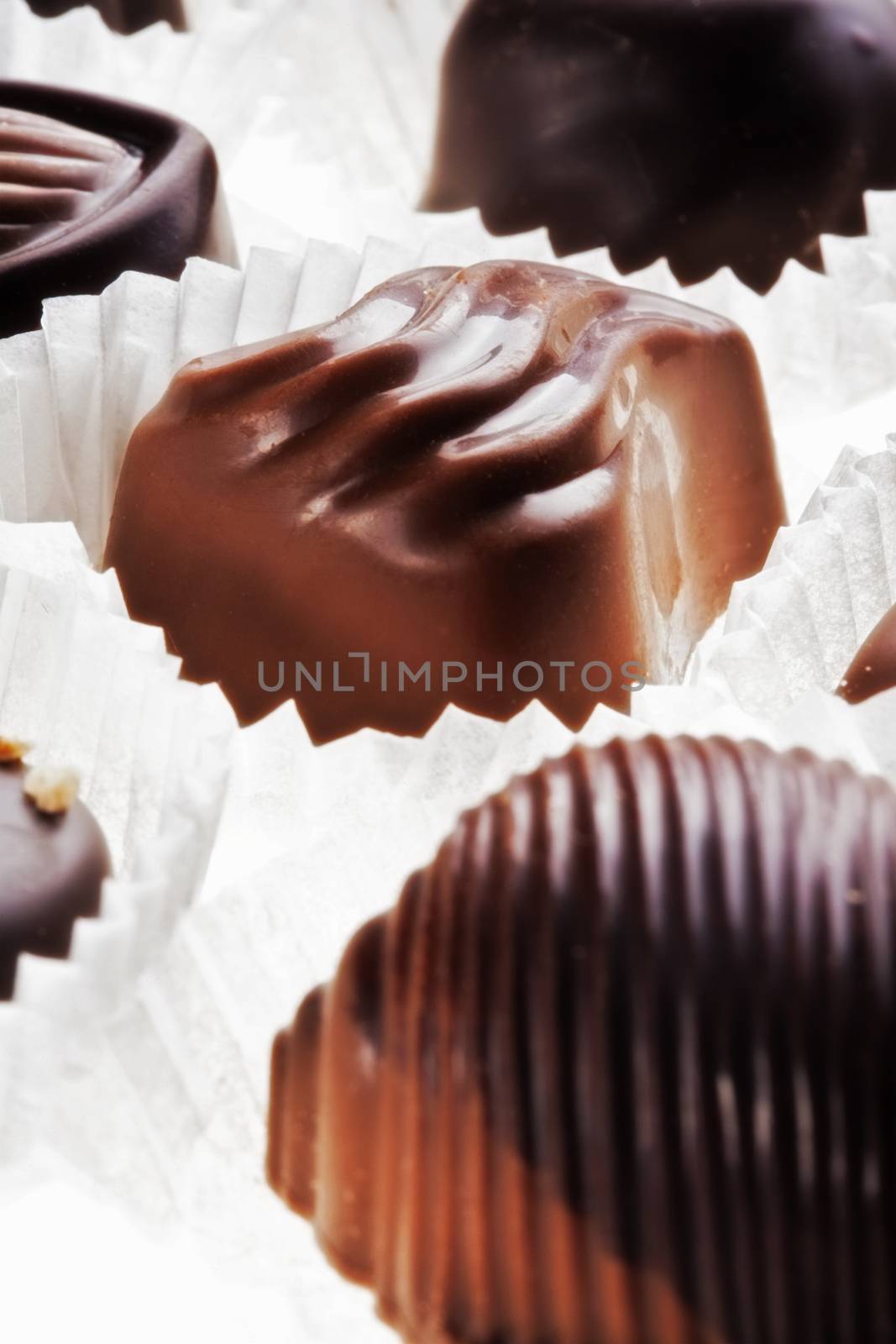 chocolate pralines by courtyardpix