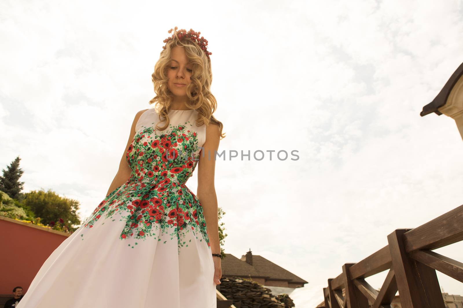 Portrait of beautiful bride. by sarymsakov