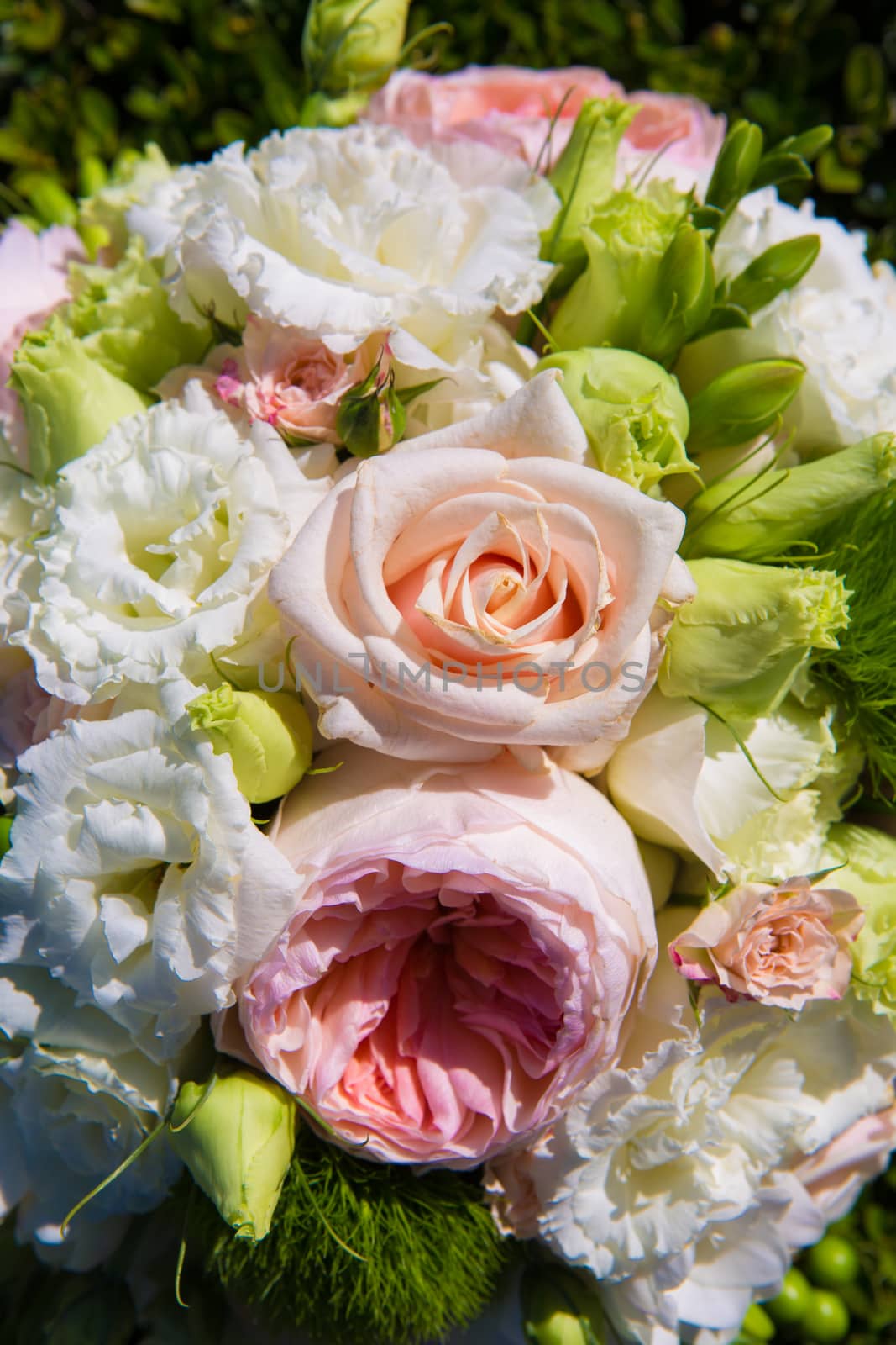 The Beautiful, Fresh, and colorful bridal bouquet.