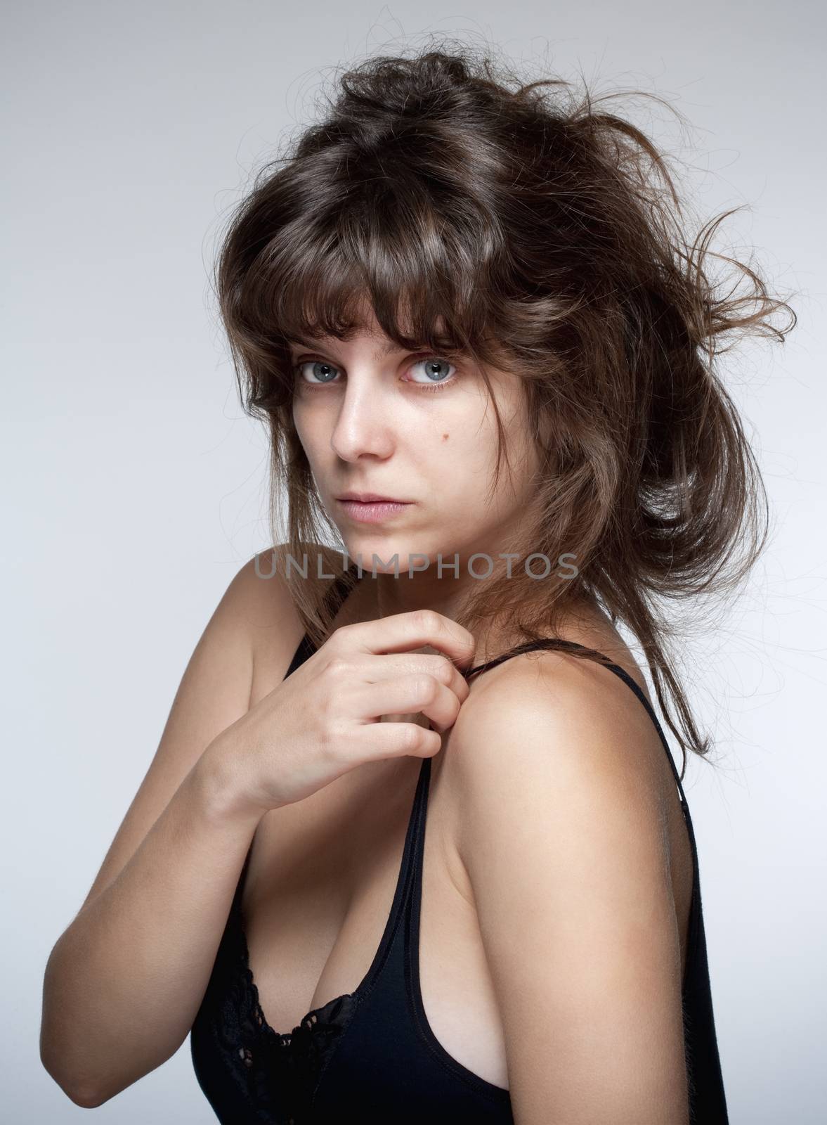 Portrait of a Young Sensual Woman by courtyardpix