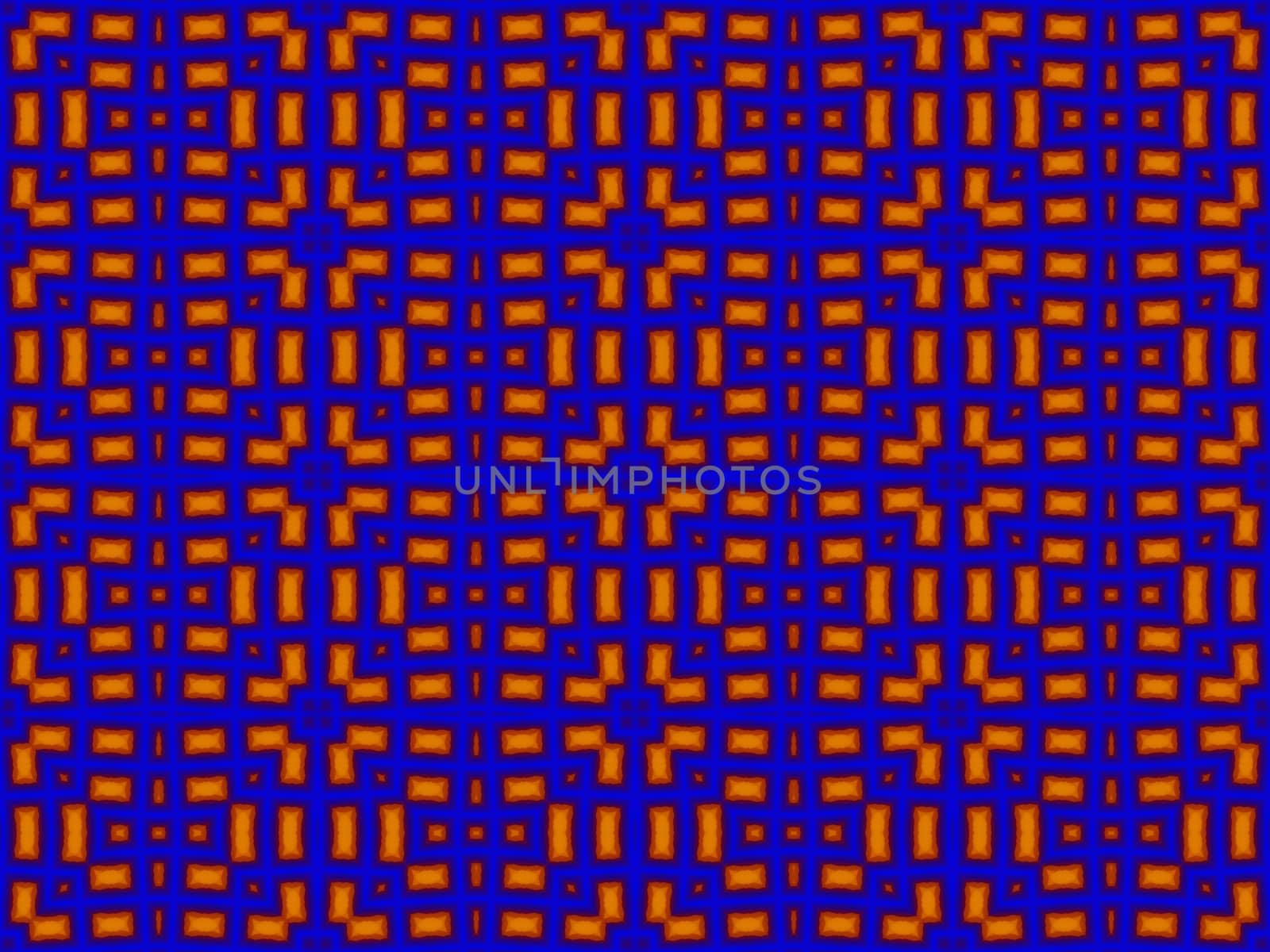 Digital computer graphic - decorative seamless ornament for design.