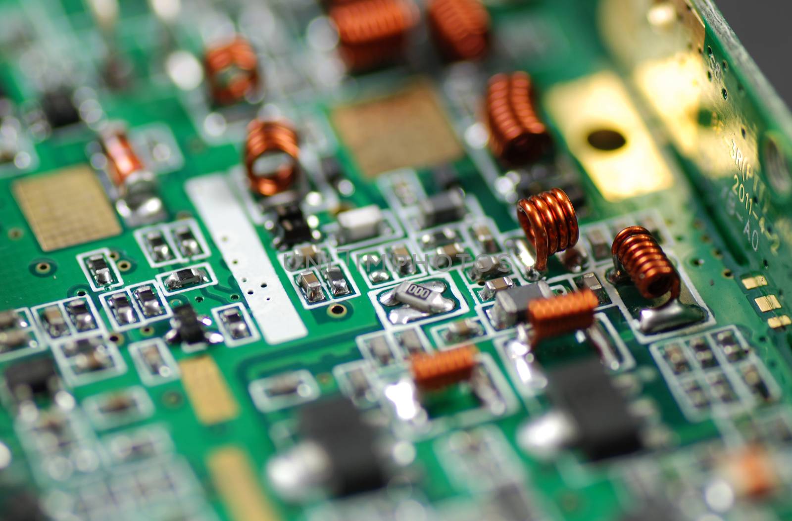 stock pictures of electronic components used to build circuits